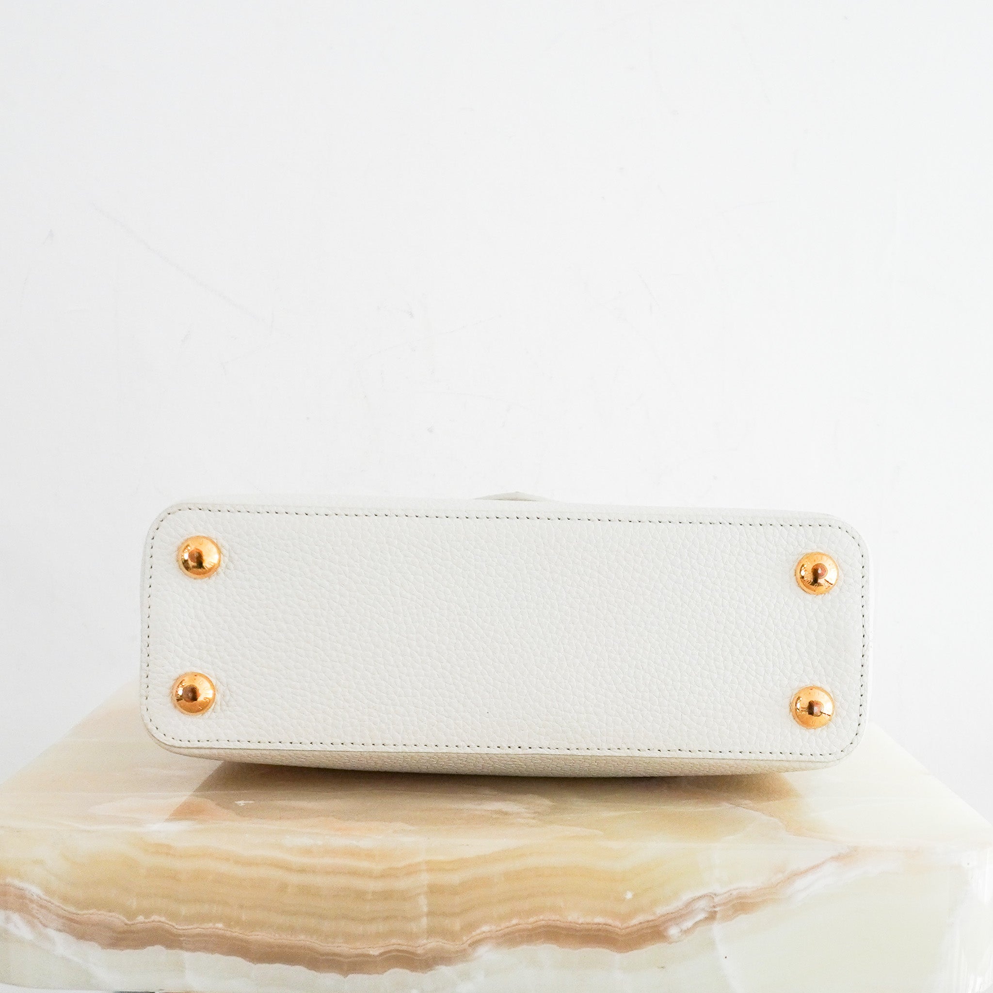 Louis Vuitton Capucines BB Bag in White RRP £6000 | Authentic Preloved