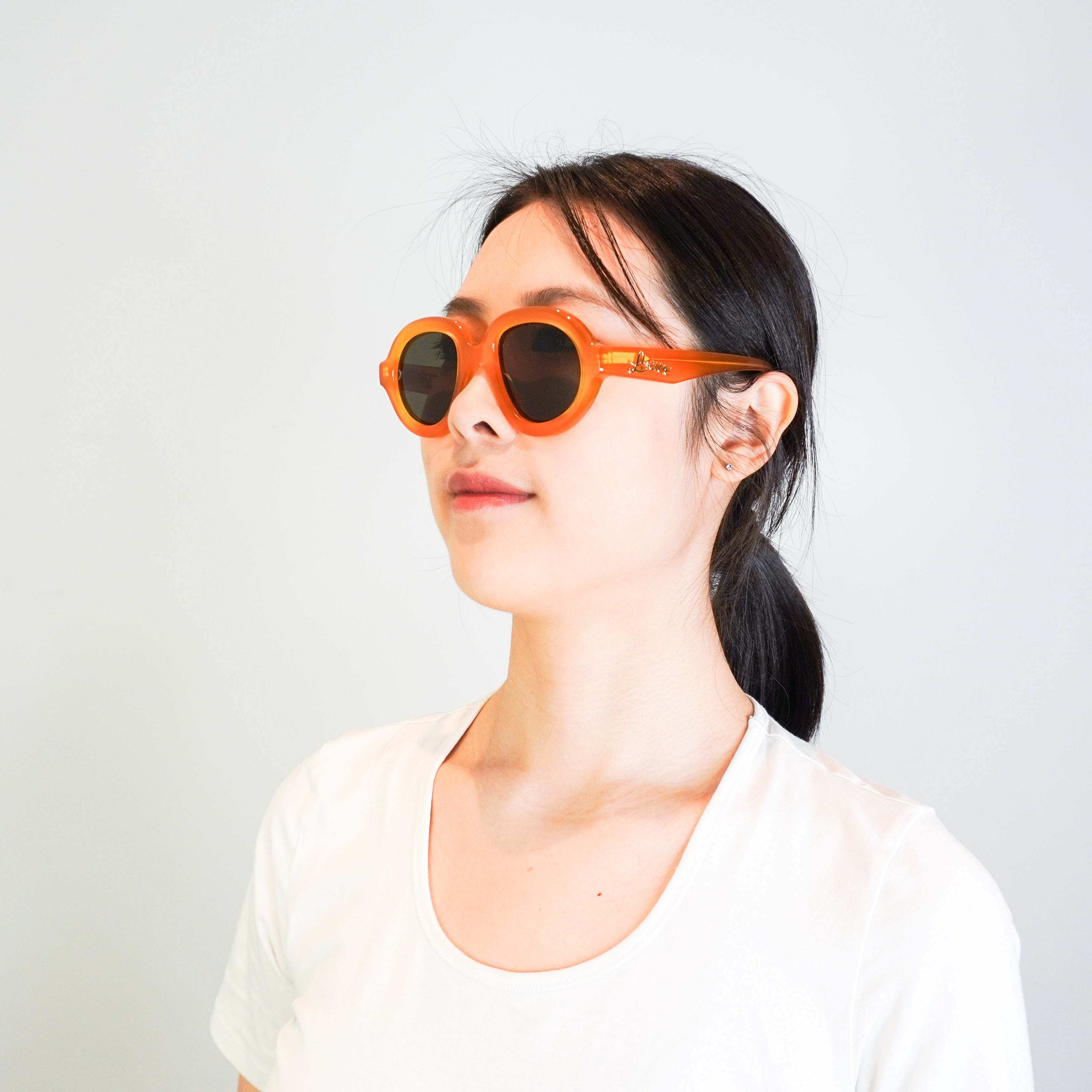 Loewe Orange Acetate Sunglasses RRP £350 | Authentic Preloved FINAL SALE