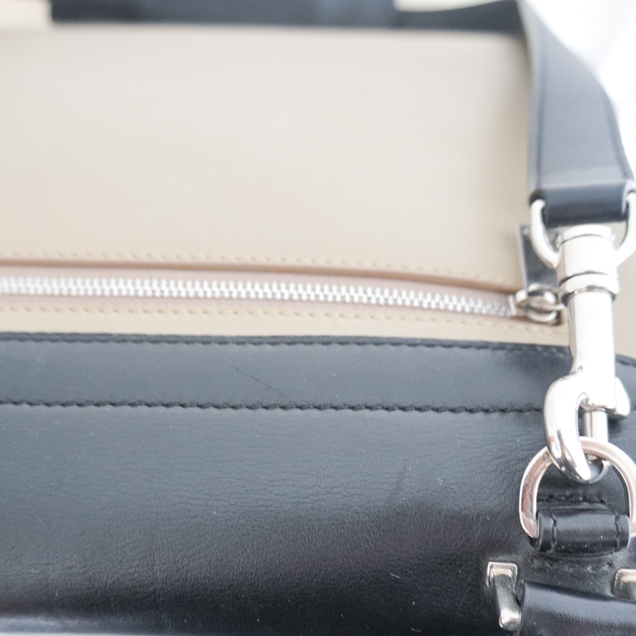 Celine Trapeze Tri-Colour Leather Top Handle Bag (RRP £2100) | Authentic Preloved