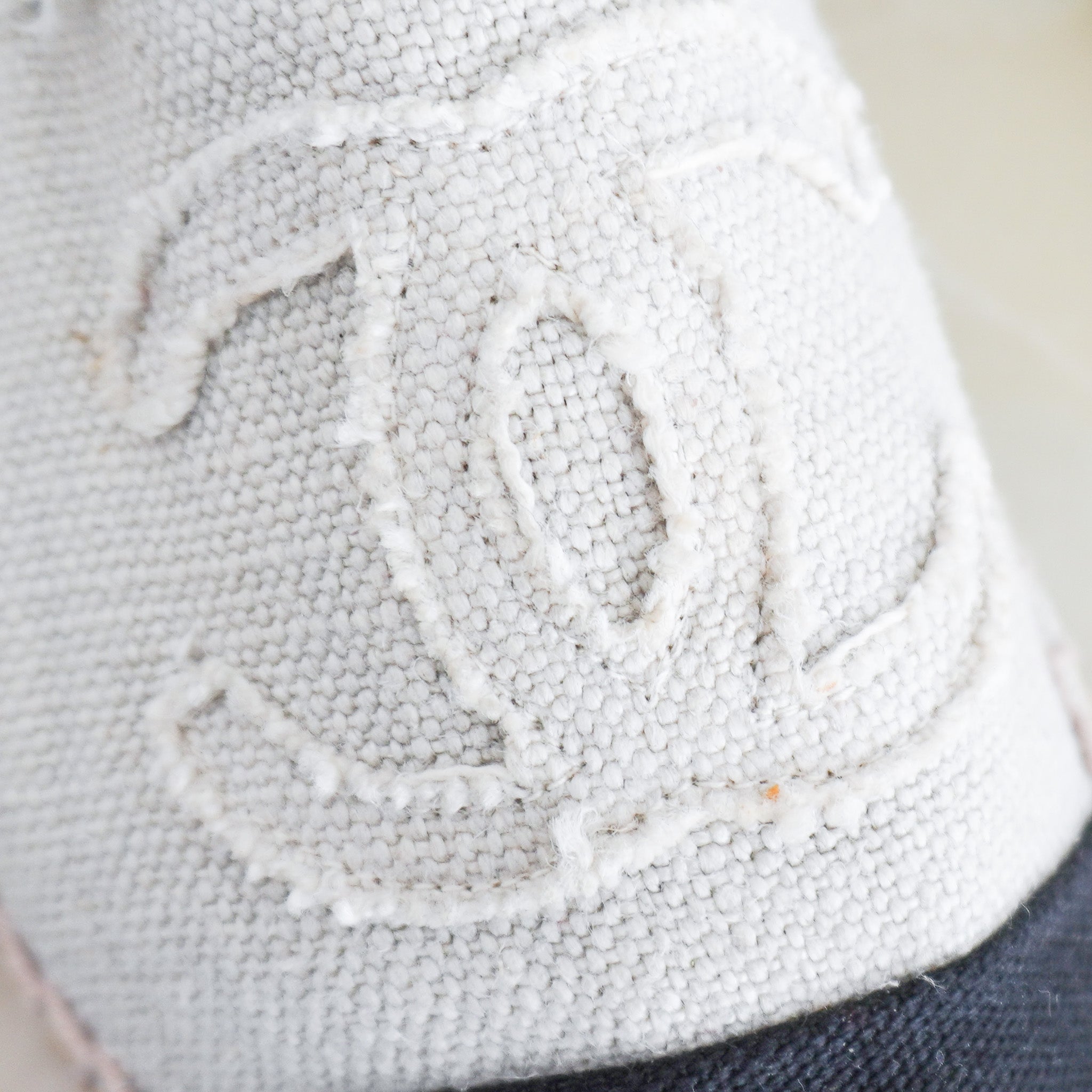 Chanel Canvas CC Espadrilles (RRP £750) | Authentic Preloved