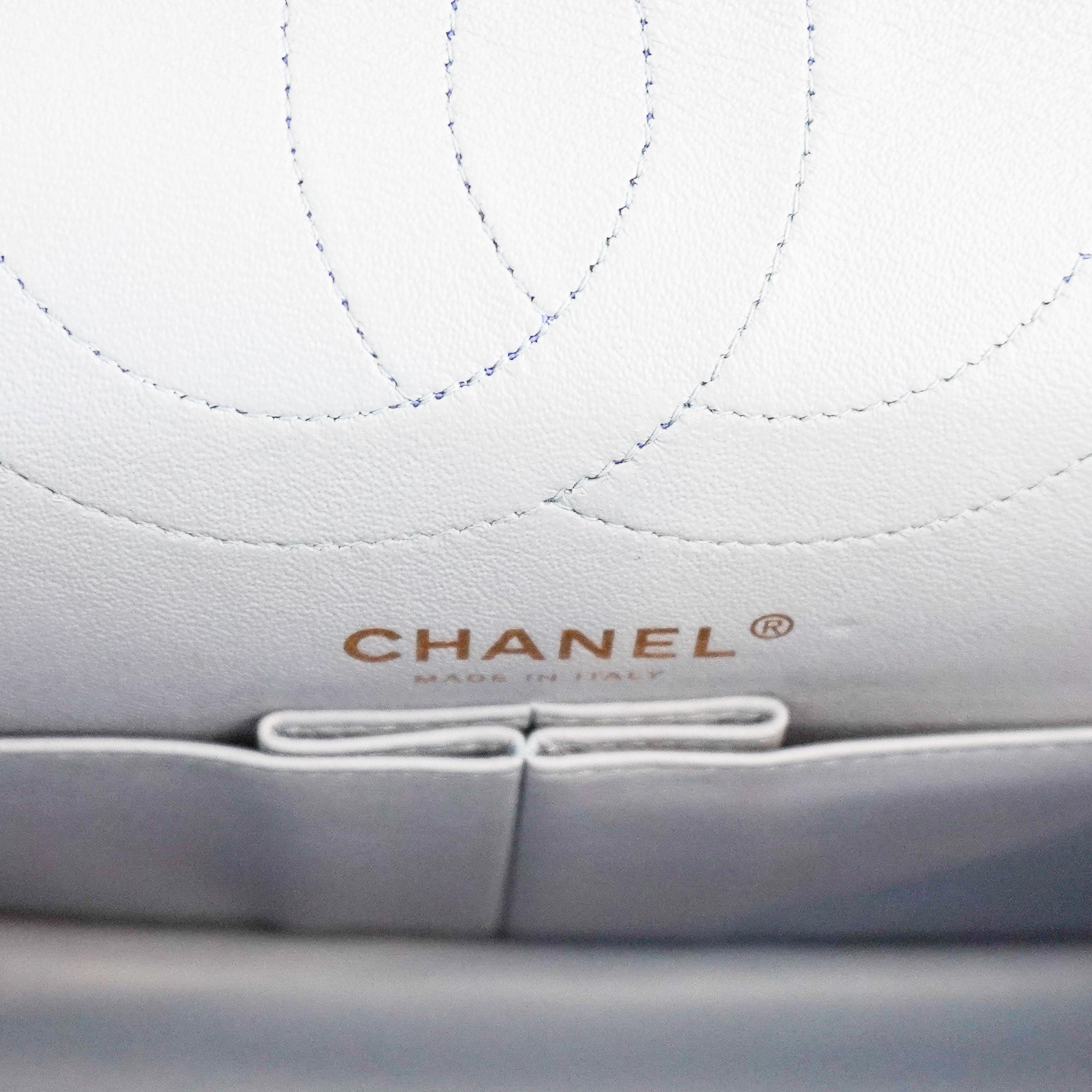 Chanel Light Blue Denim 2.55 Double Flap Bag RRP £9,333 | Authentic Preloved