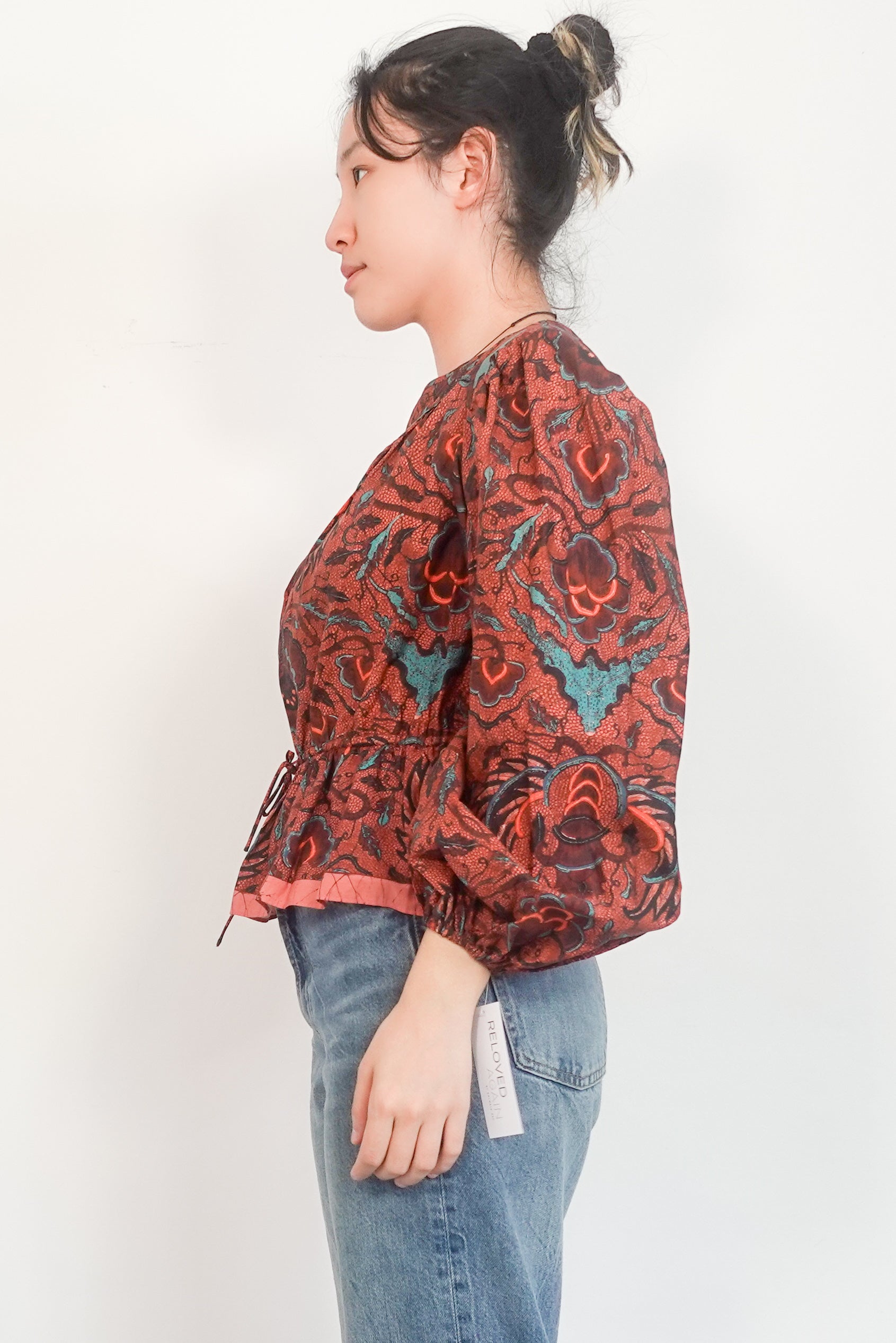 Ulla Johnson Floral Patterned Blouse RRP £300