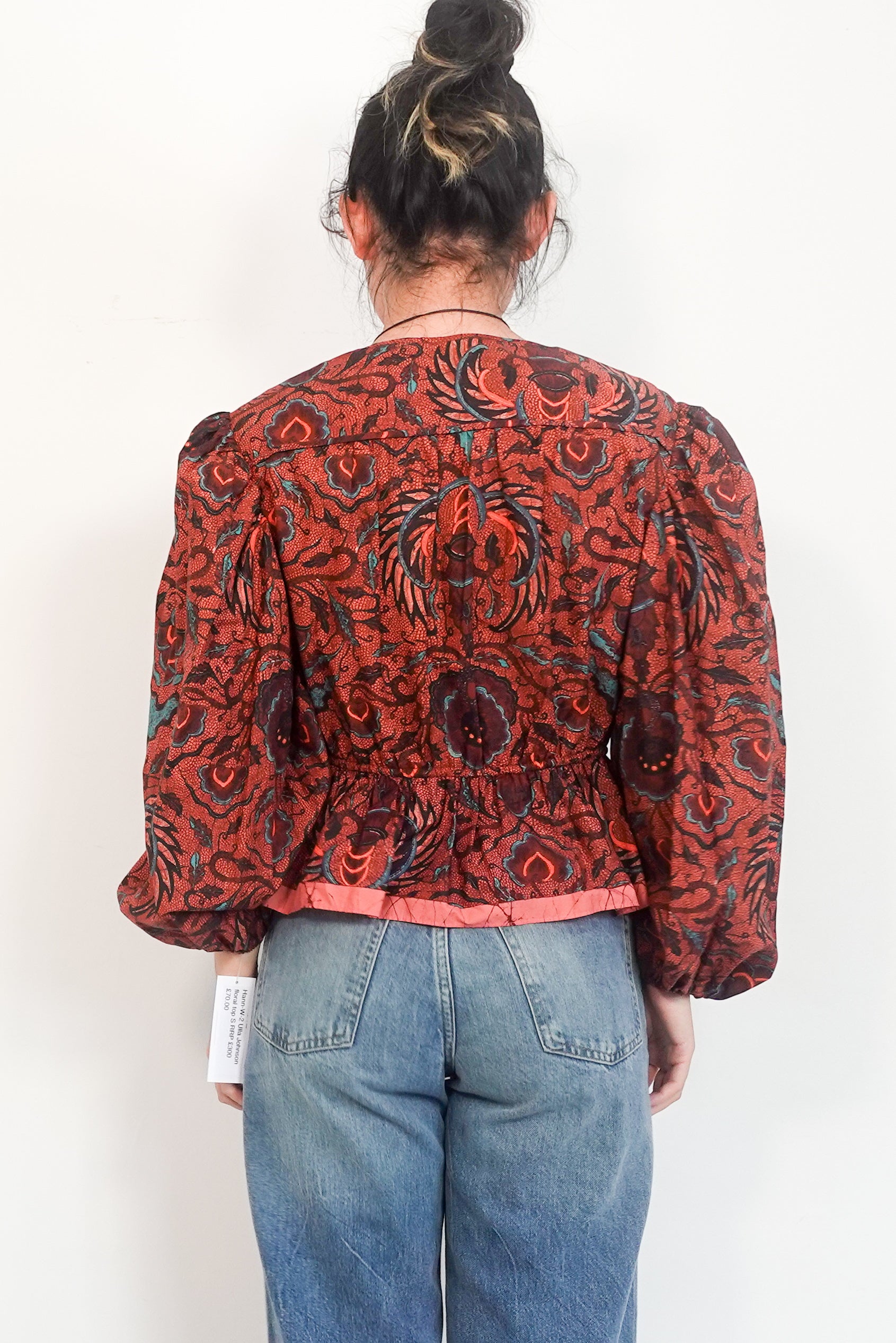 Ulla Johnson Floral Patterned Blouse RRP £300
