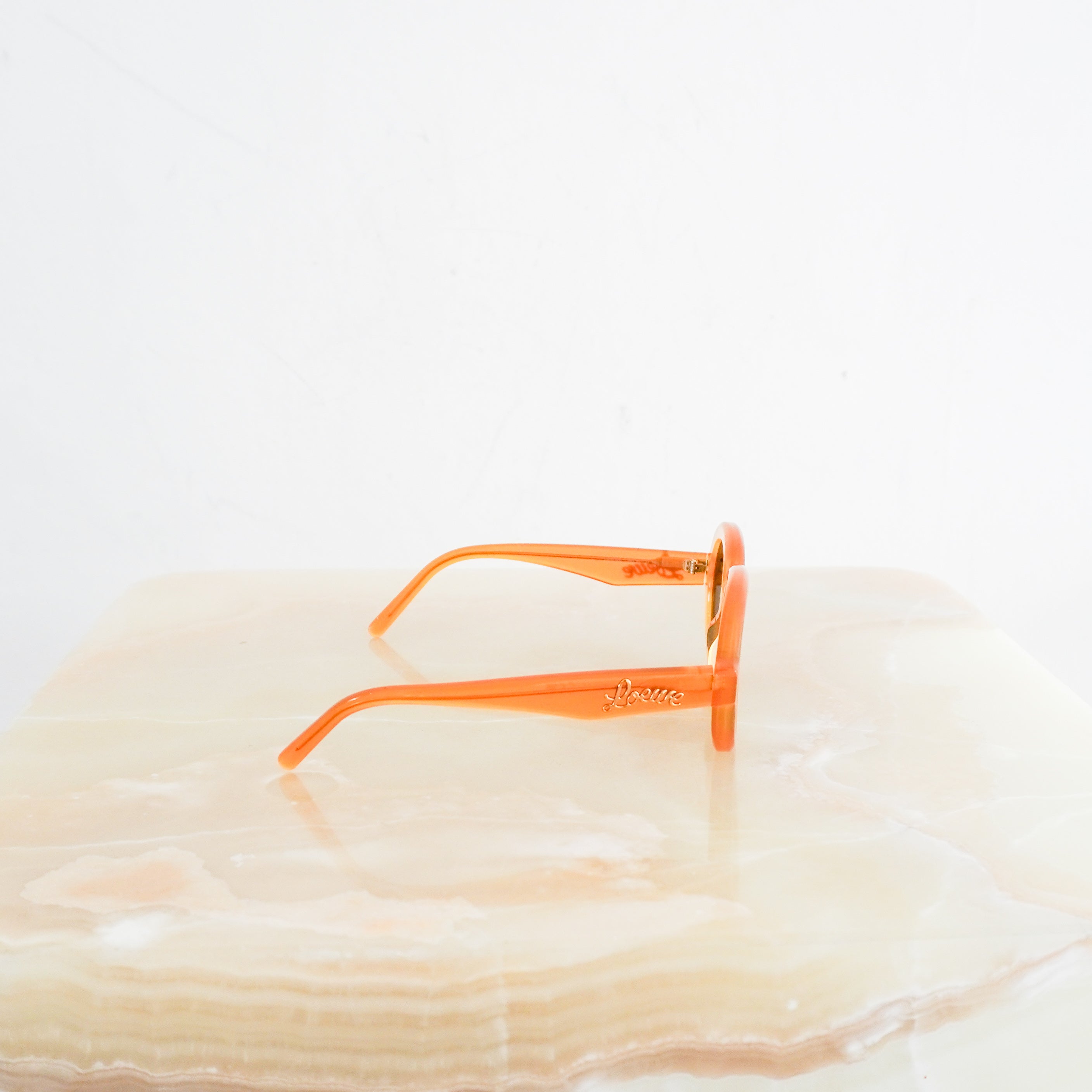 Loewe Orange Acetate Sunglasses RRP £350 | Authentic Preloved FINAL SALE