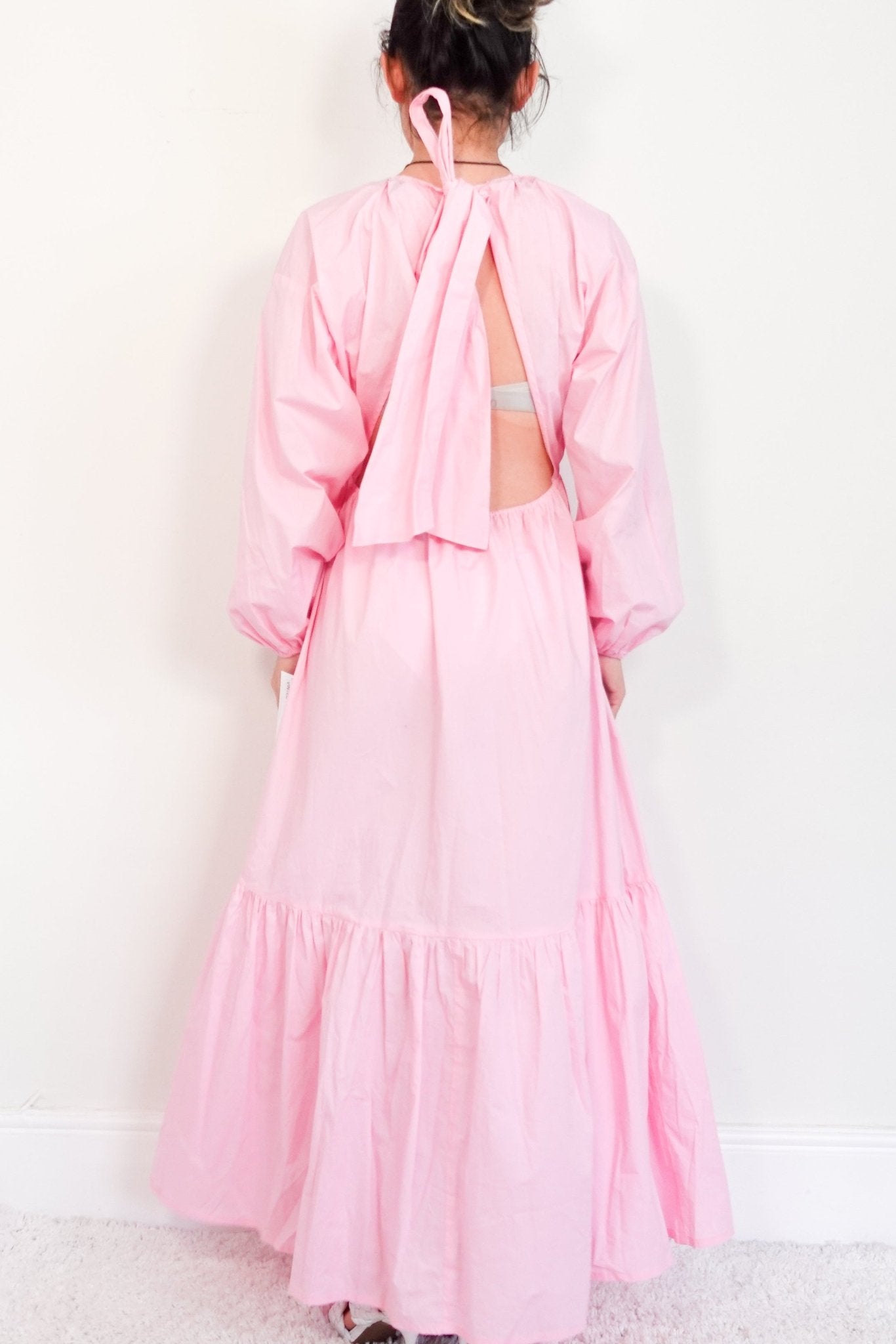Resume Pink maxi dress RRP £200 - Reloved Again
