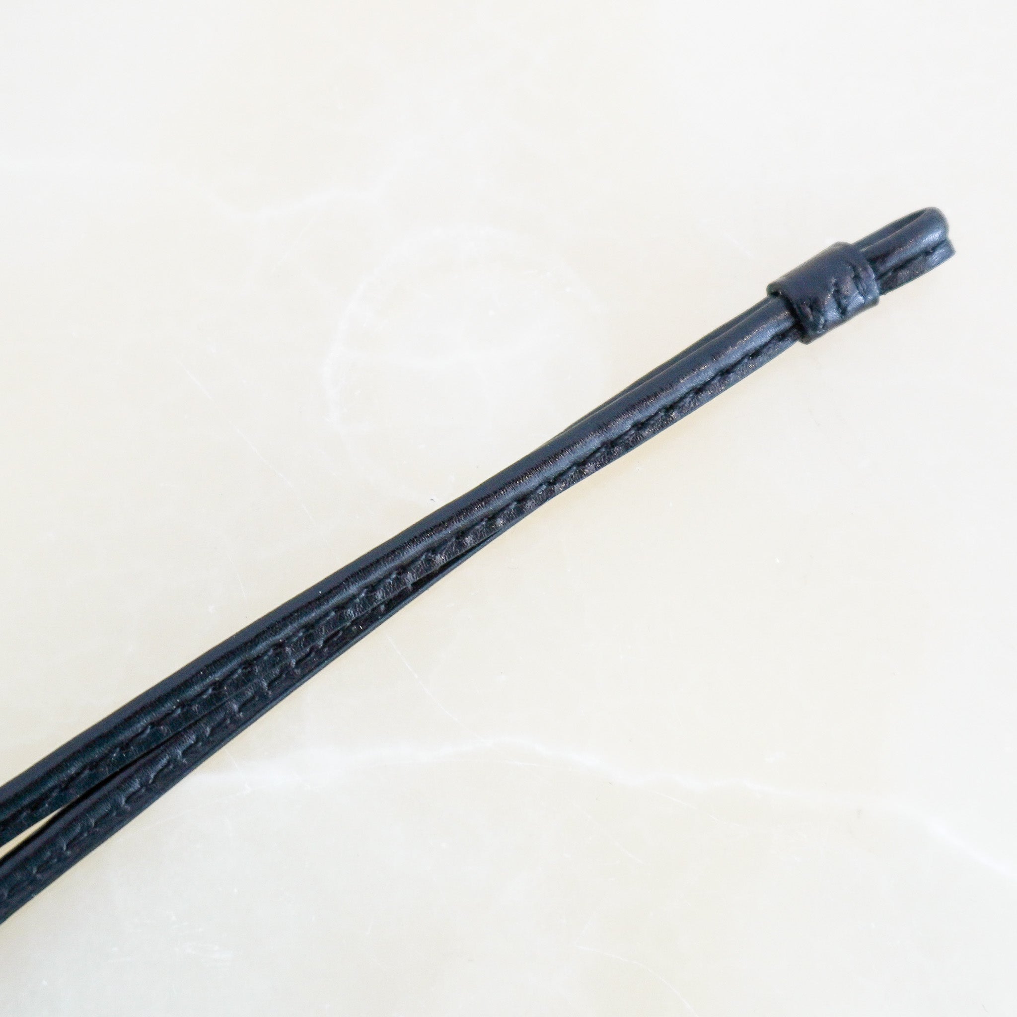 Hermès H Palladium Reversible Leather Strap Necklace (RRP £825) | Authentic Preloved FINAL SALE