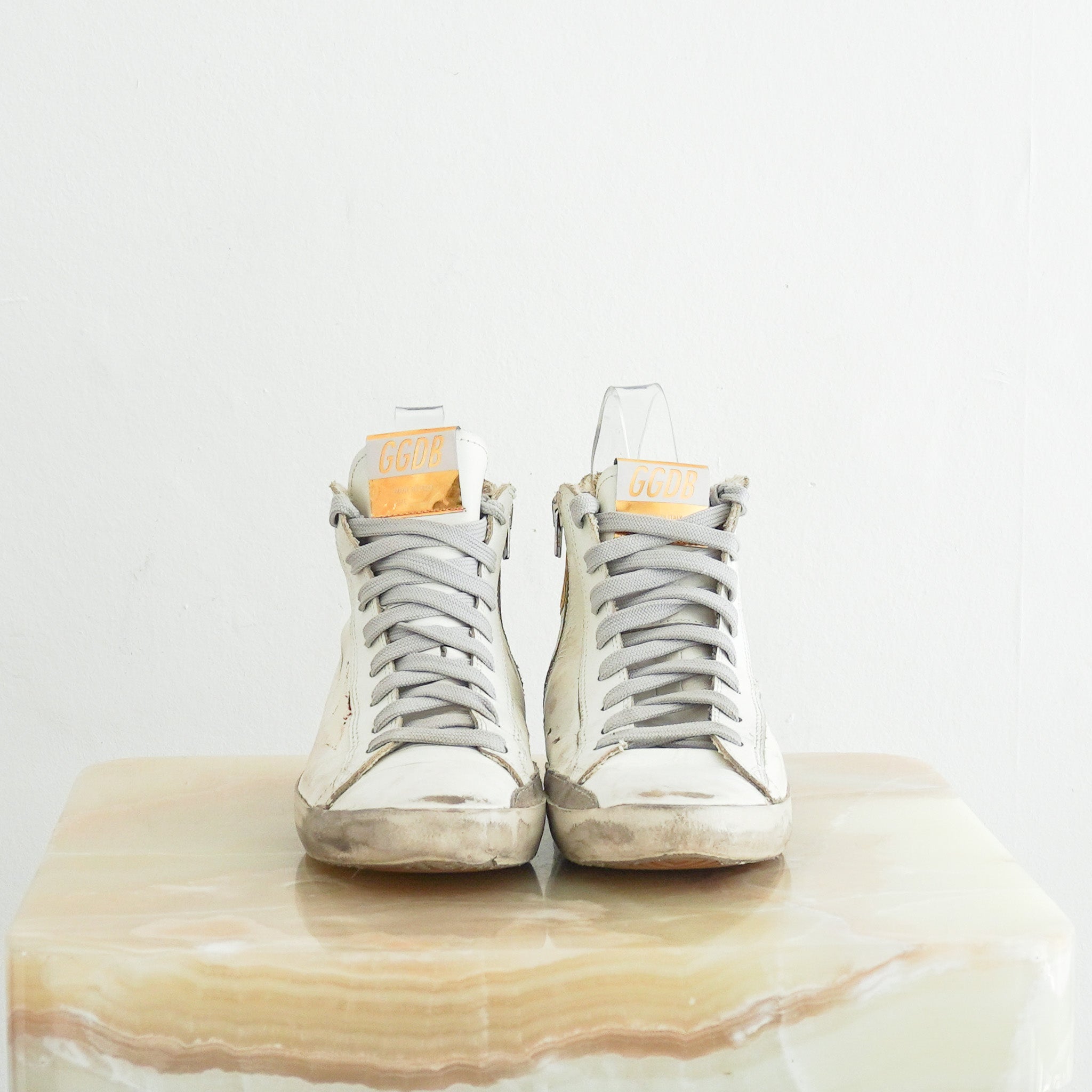 Golden Goose Francy High-Top Trainers RRP £470 | Authentic Preloved - Reloved Again