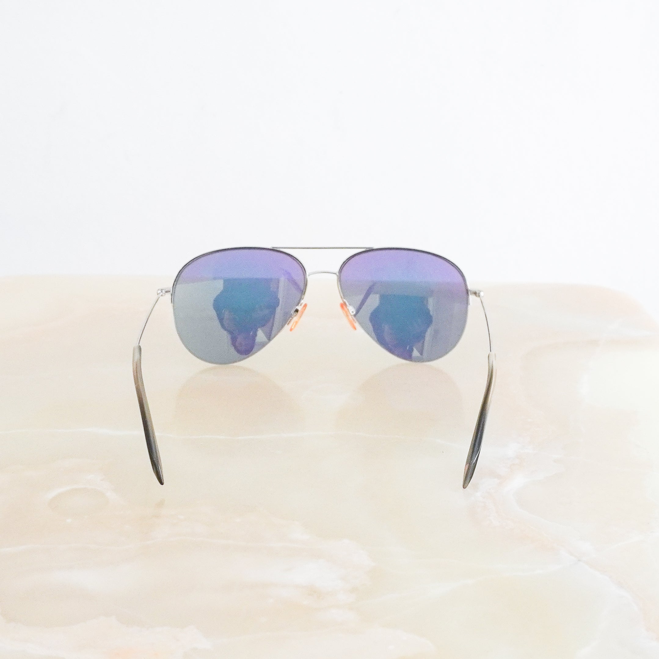 Victoria Beckham Green Aviator Mirrored Sunglasses (RRP £295) | Authentic Preloved FINAL SALE - Reloved Again