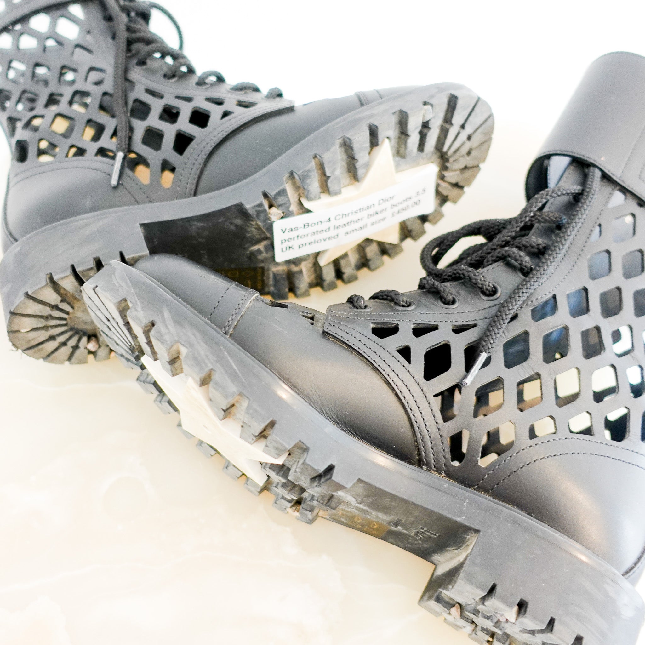 Dior D - Trap Boots RRP £1650 | Authentic Preloved - Reloved Again