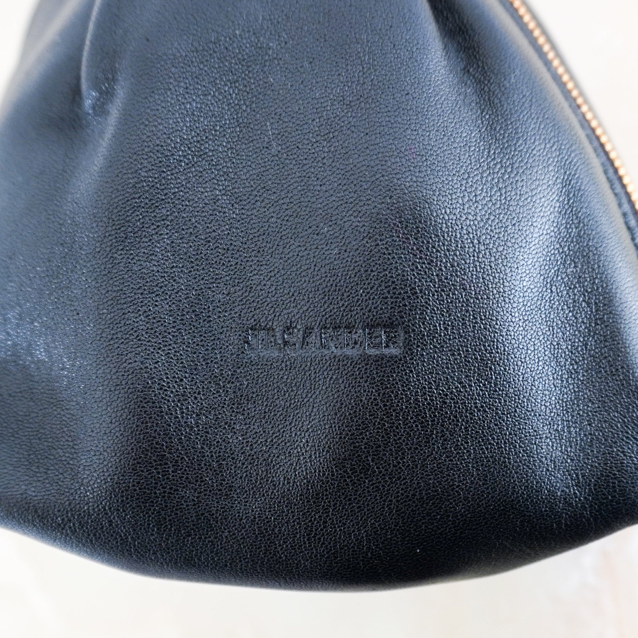Jil Sander Black Knot Evening Pouch RRP £1350 | Authentic Preloved - Reloved Again