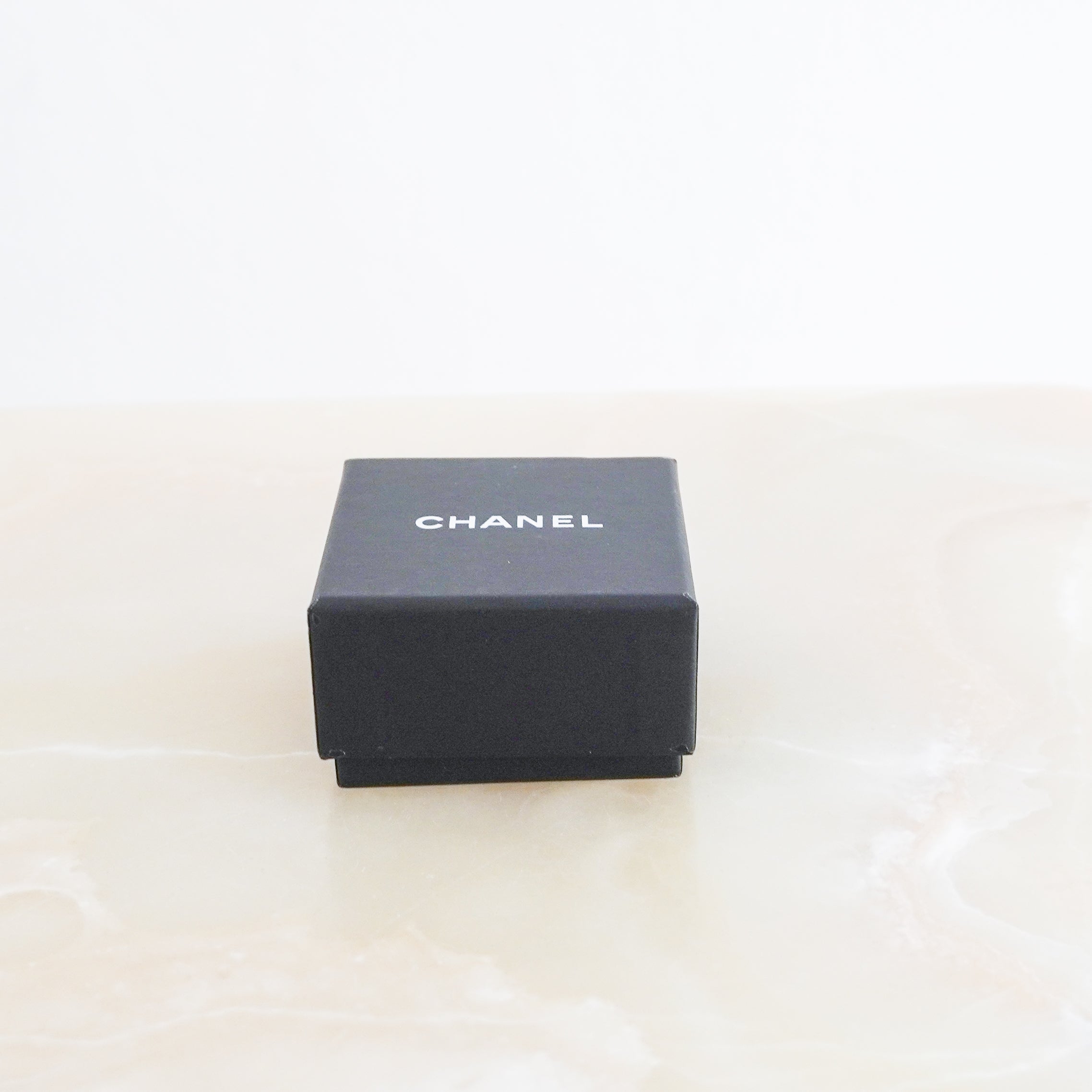 Chanel Gold-Tone Logo Script CC Crystal Earrings (RRP £430) | Authentic Preloved FINAL SALE
