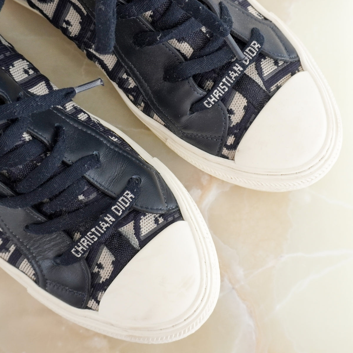 Christian Dior Walk’n’Dior High-Top Sneakers RRP £850 | Authentic Preloved