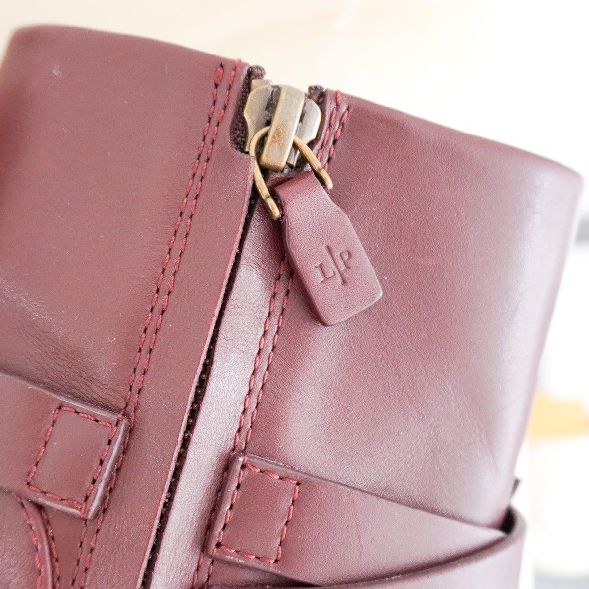 Loro Piana Burgundy Ankle Boots RRP £1500 | Authentic Preloved