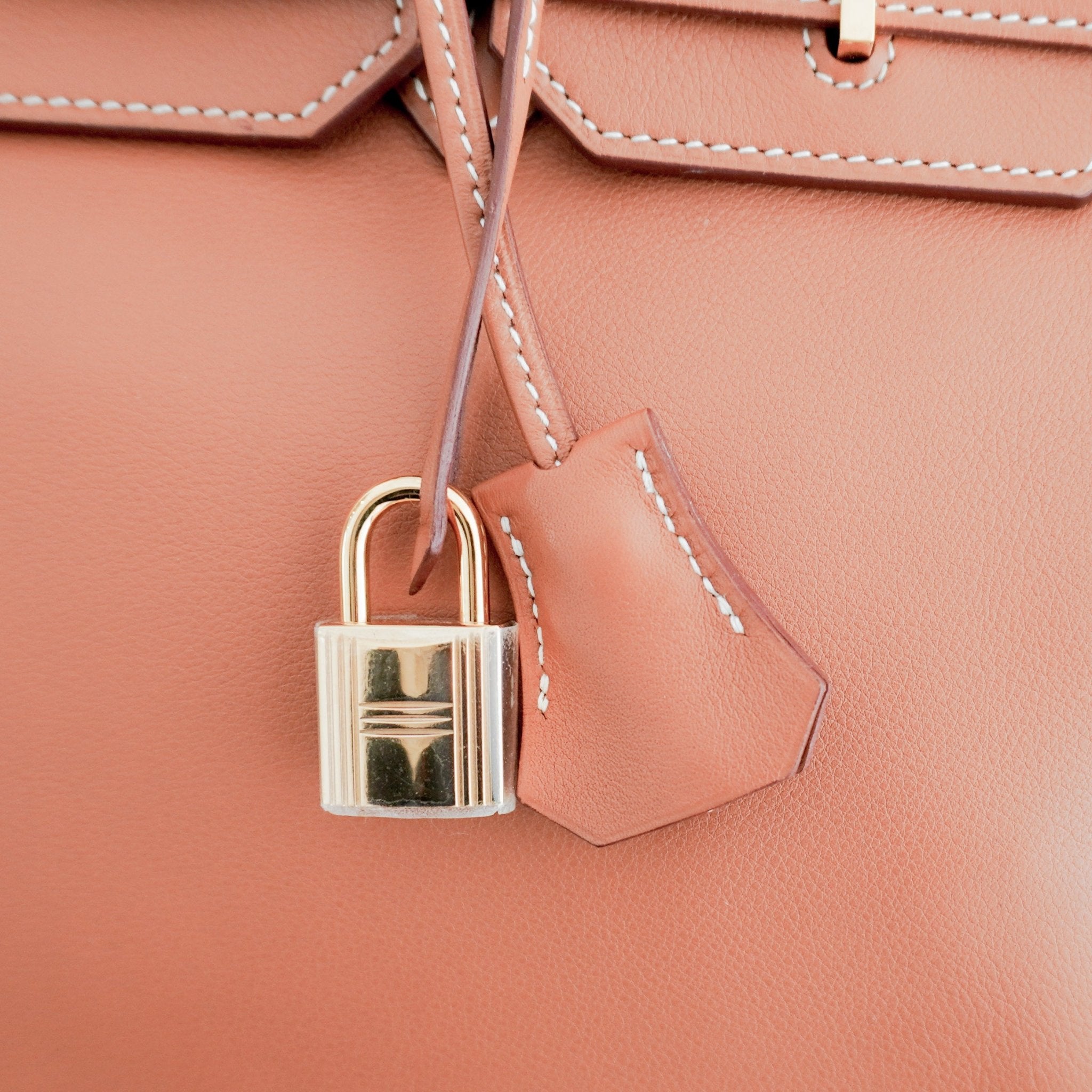 Hermès Birkin 35 Retourne in Gold Swift Leather with Gold Hardware | Authentic Preloved - Reloved Again