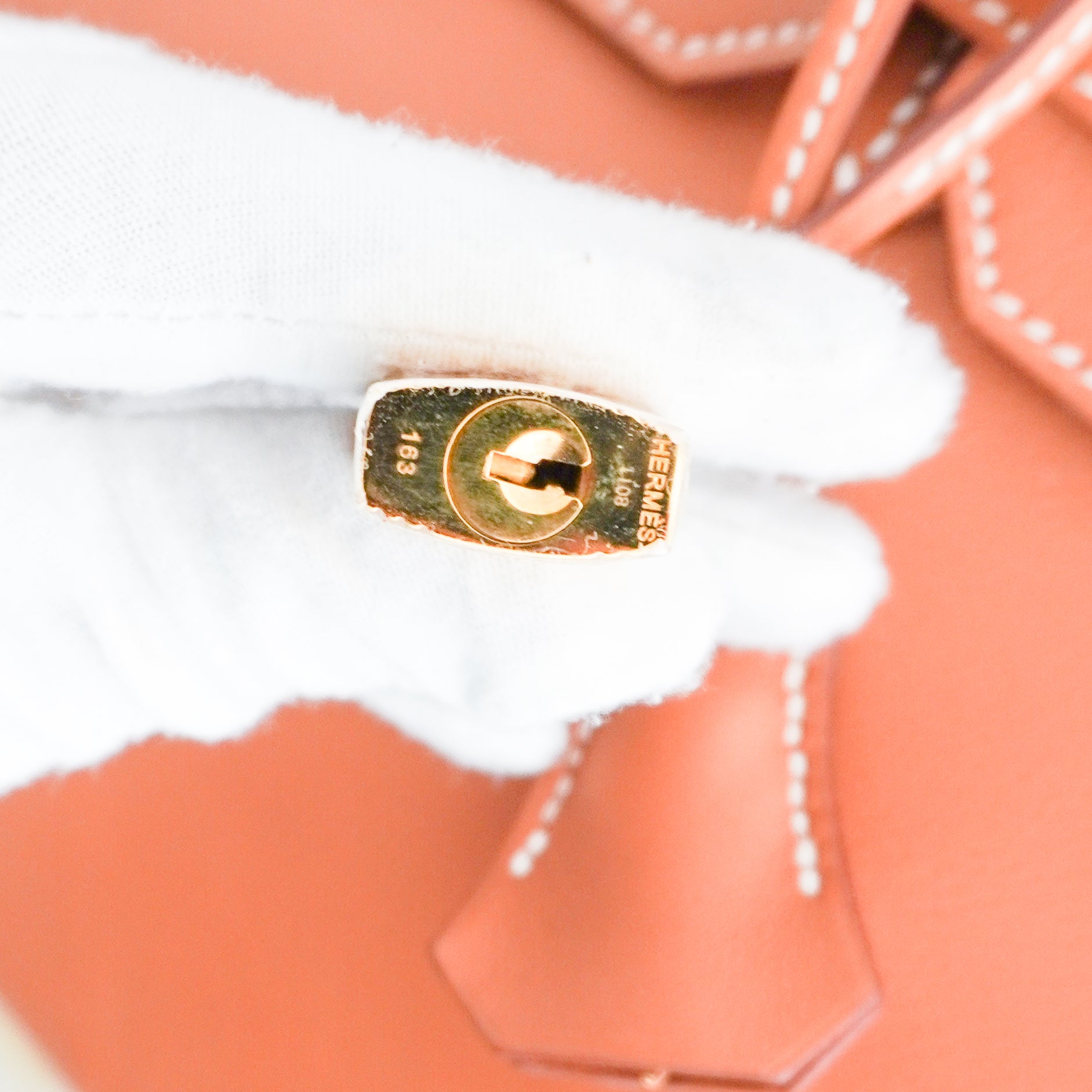 Hermès Birkin 35 Retourne in Gold Swift Leather with Gold Hardware | Authentic Preloved - Reloved Again