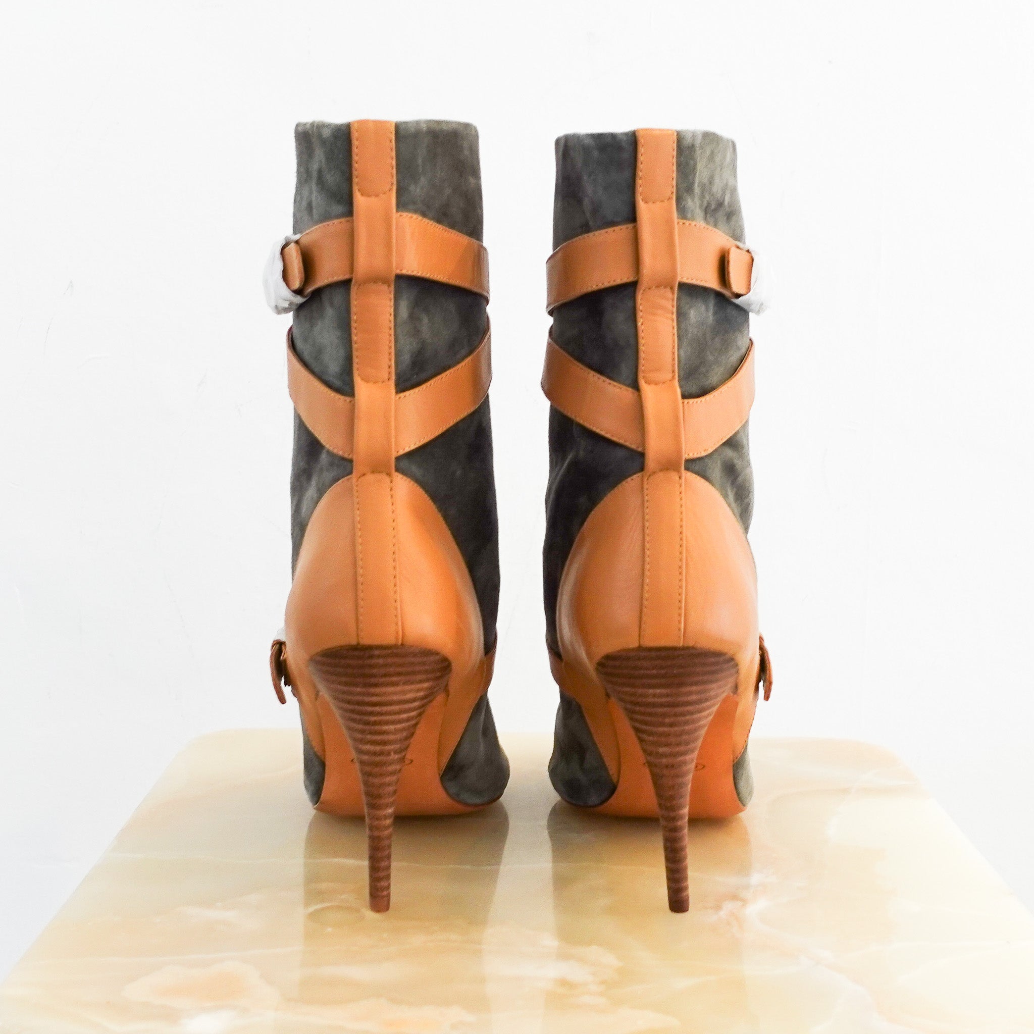 NEW Vivienne Westwood Helga II Buckle Boots RRP £300 | Authentic Preloved