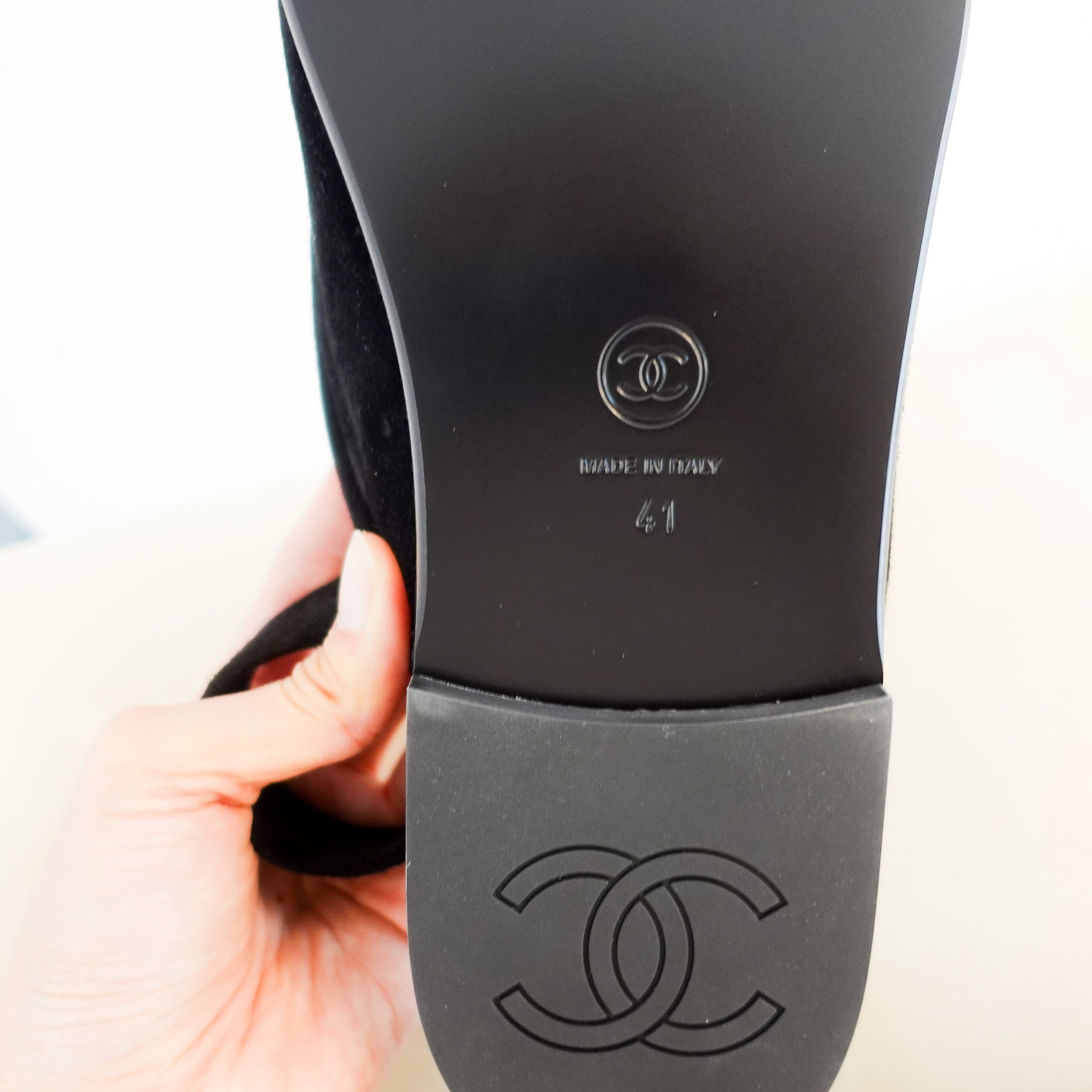 NEW SOLD OUT Chanel Shearling Mules | Authentic Preloved - Reloved Again
