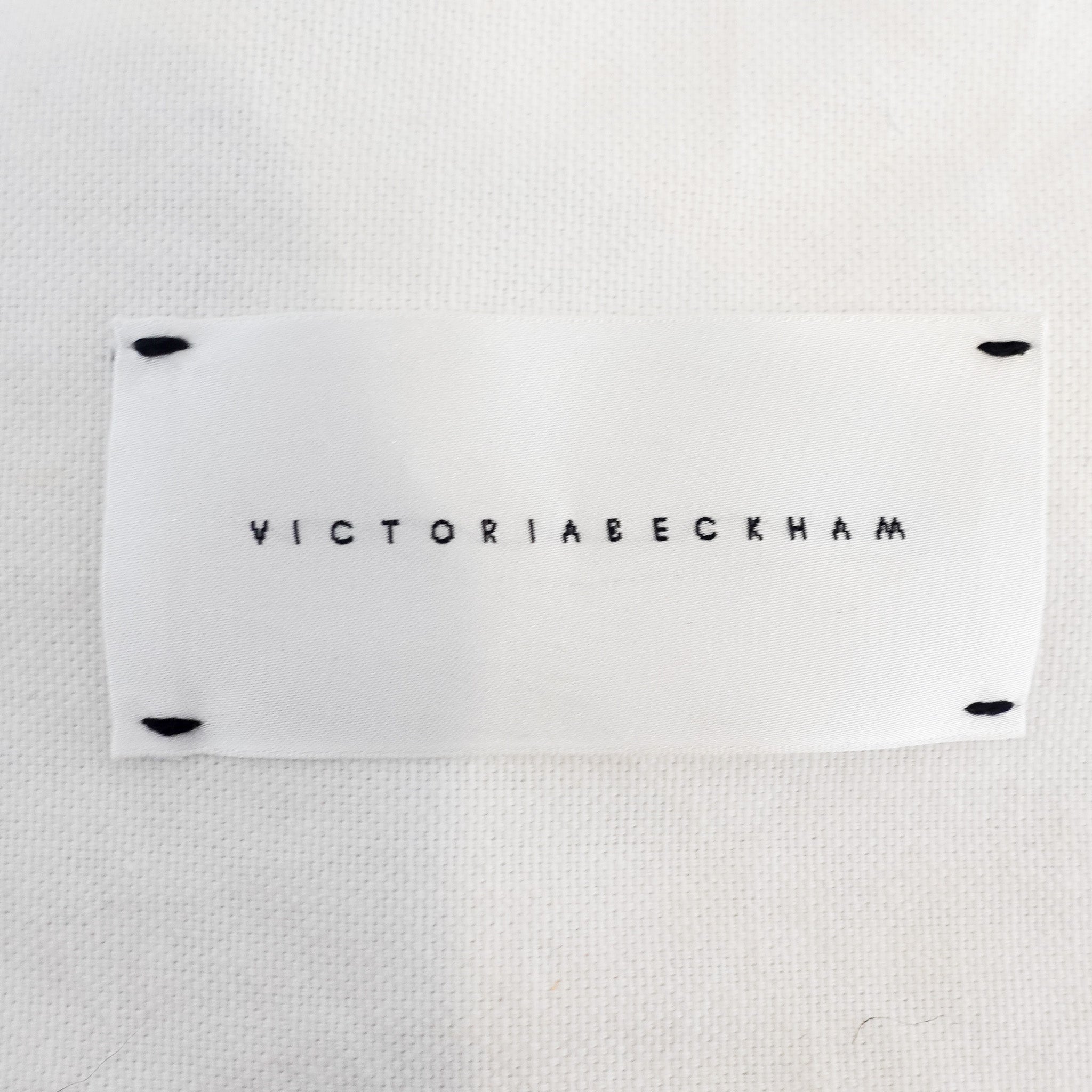 Victoria Beckham Navy and Brown Leather Tote RRP £800 | Authentic Preloved