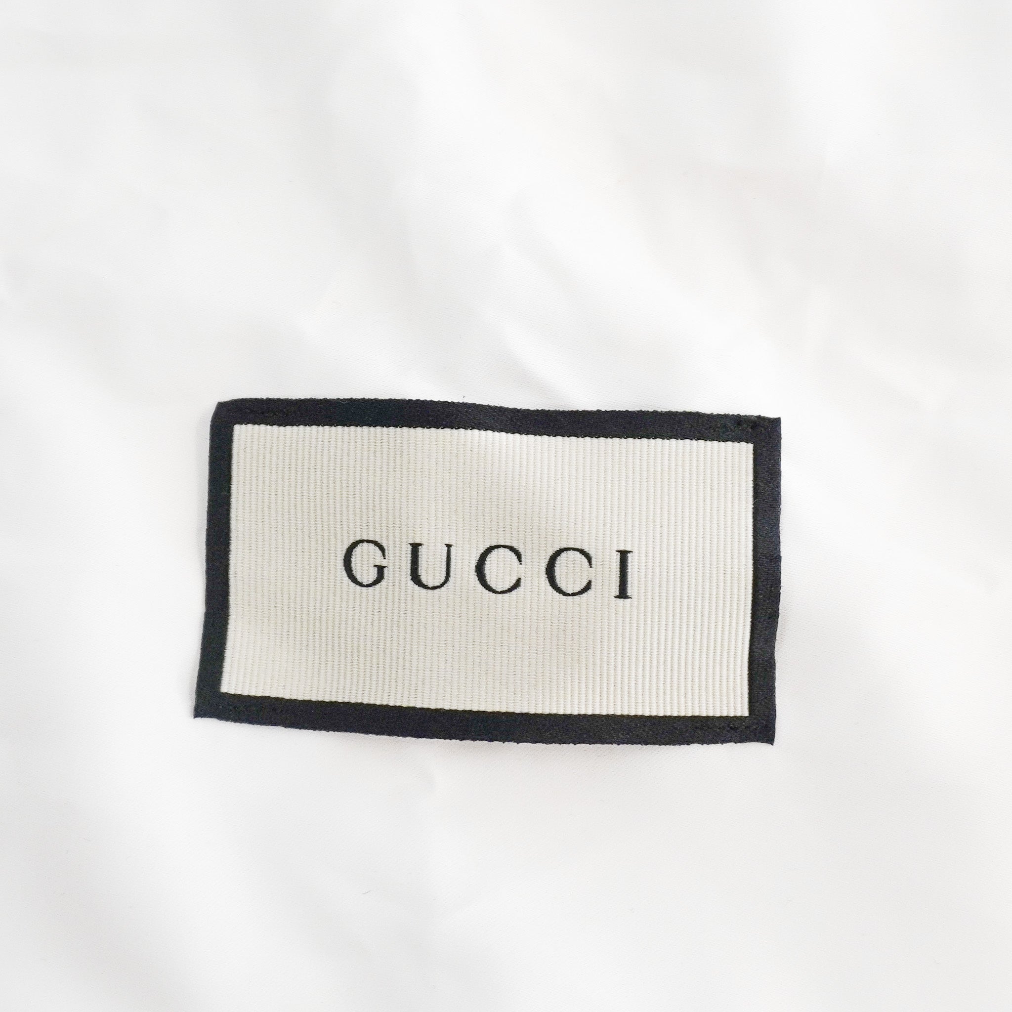Gucci GG Marmont Small Camera Bag in Black and White Chevron (RRP £1460) | Authentic Preloved
