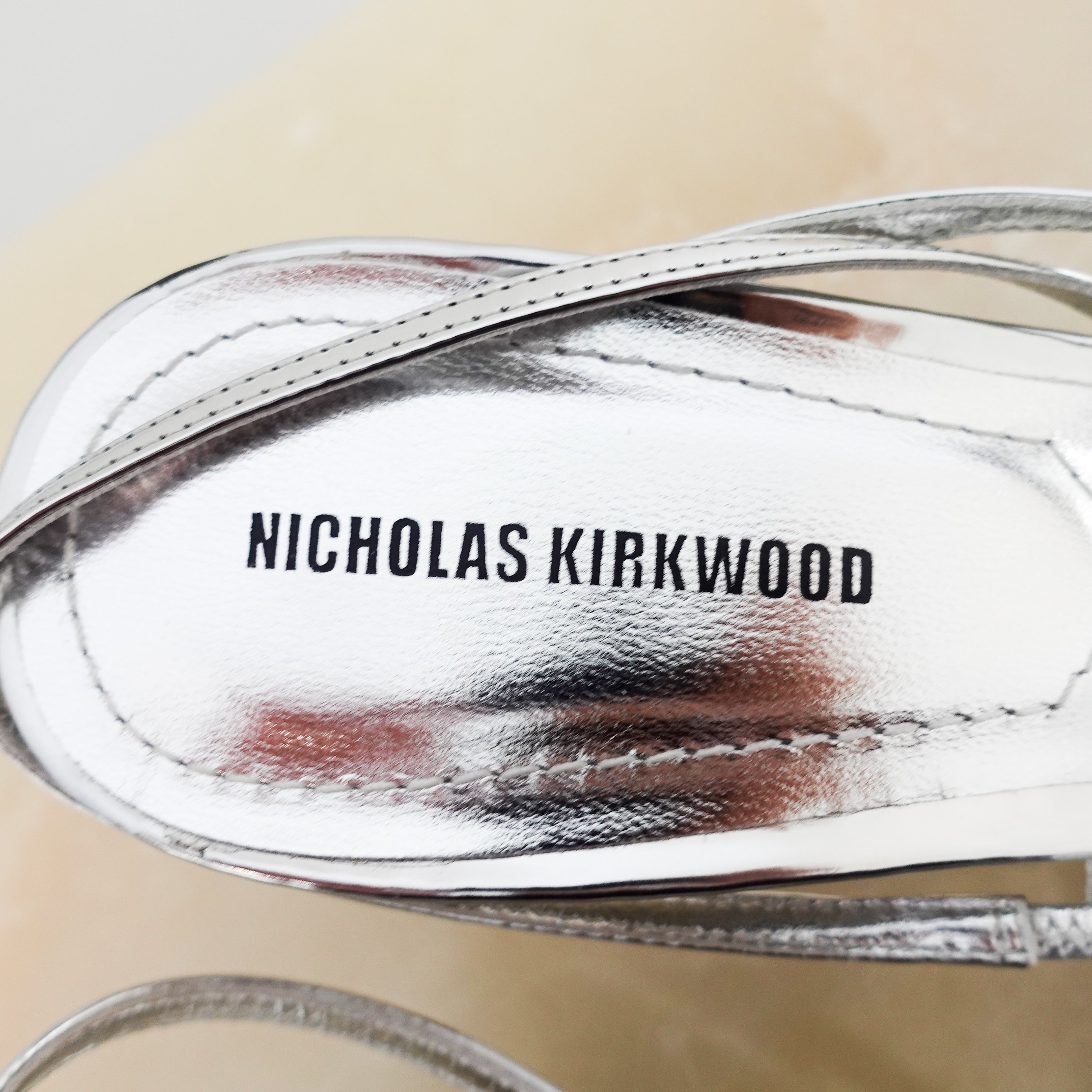 Silver Heels RRP £700- OUTLET