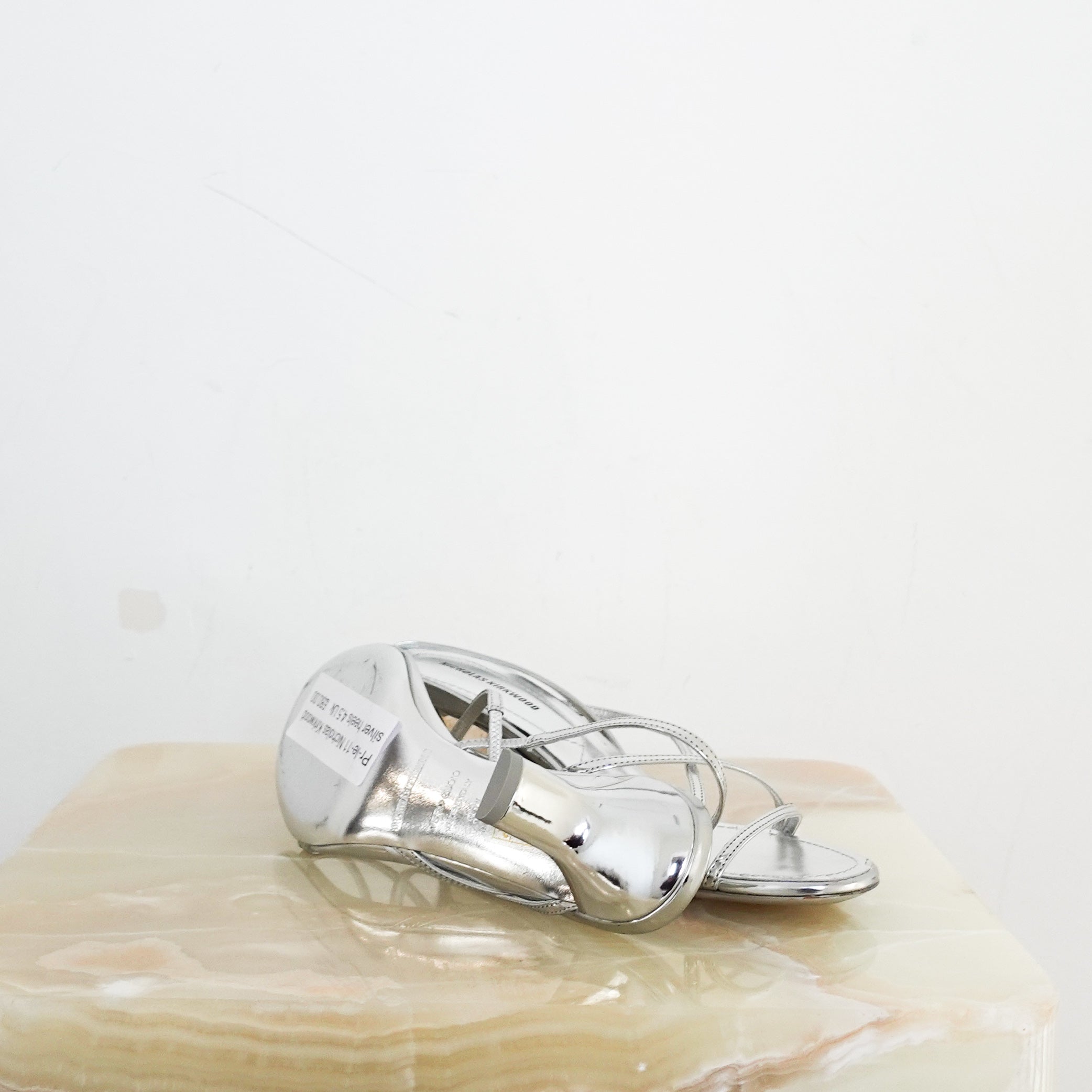 Silver Heels RRP £700- OUTLET
