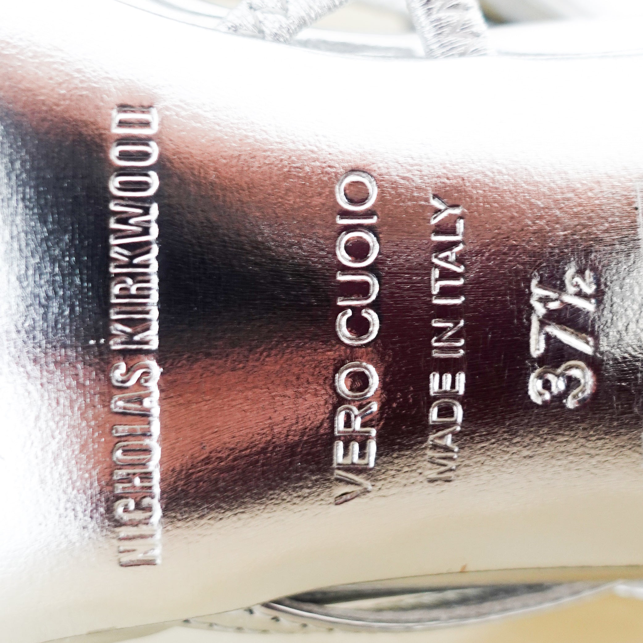 Silver Heels RRP £700- OUTLET