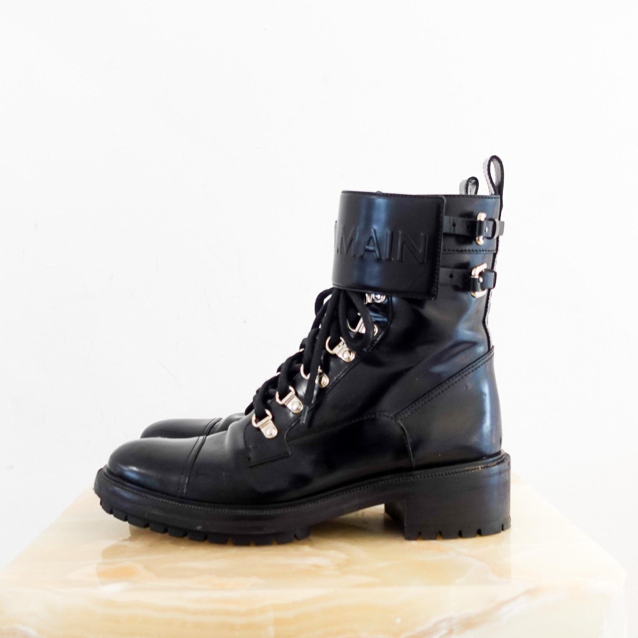 Balmain Combat Boots RRP £800 | Authentic Preloved