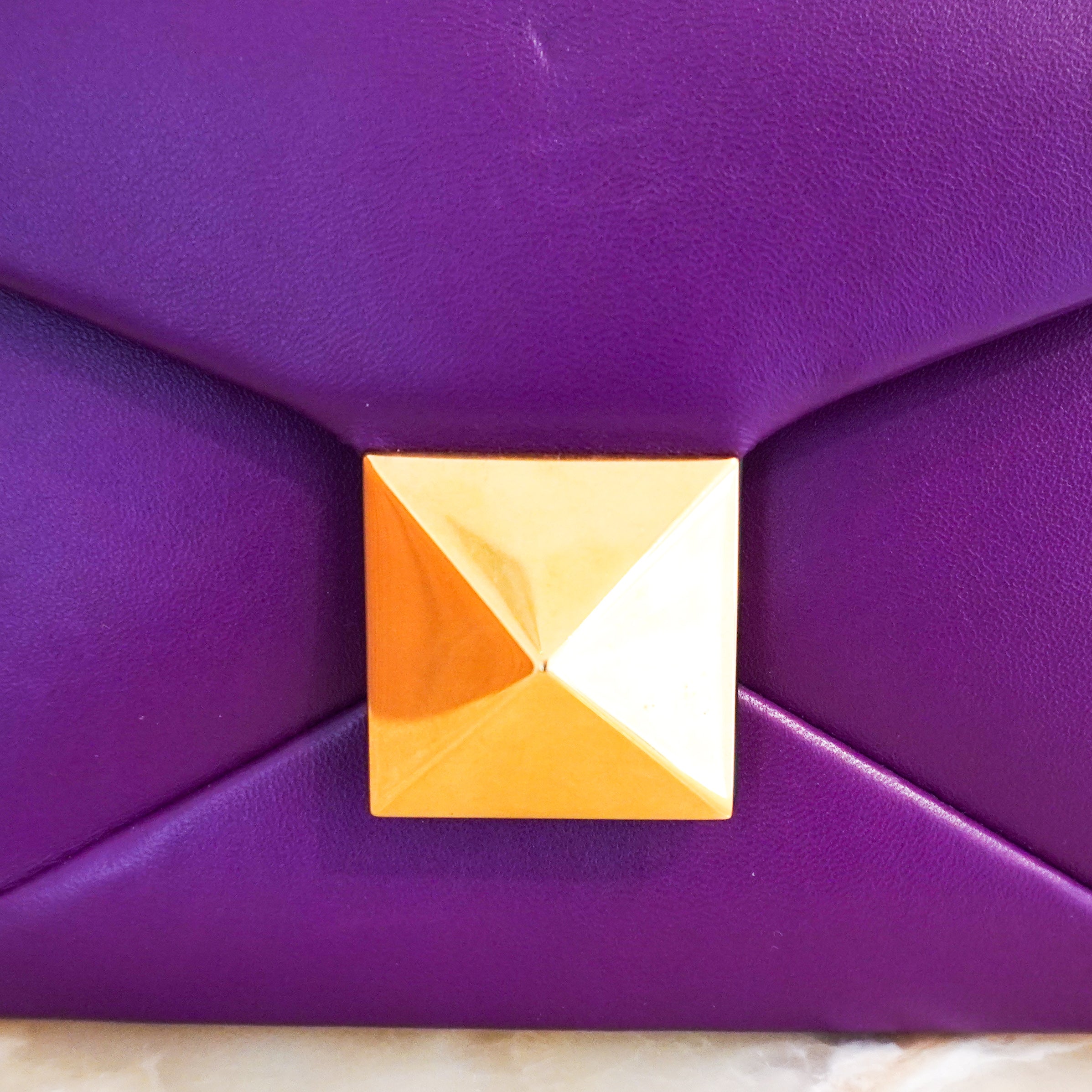 Valentino Purple Rockstud Crossbody Bag RRP £1600 | Authentic Preloved