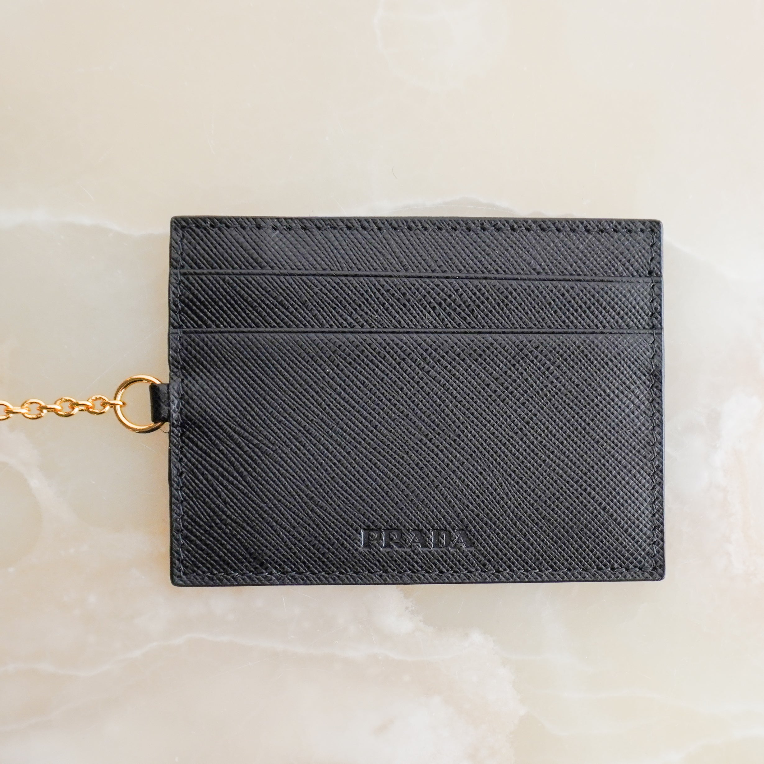 Prada Black Saffiano Leather Clutch Wallet (RRP £740) | Authentic Preloved