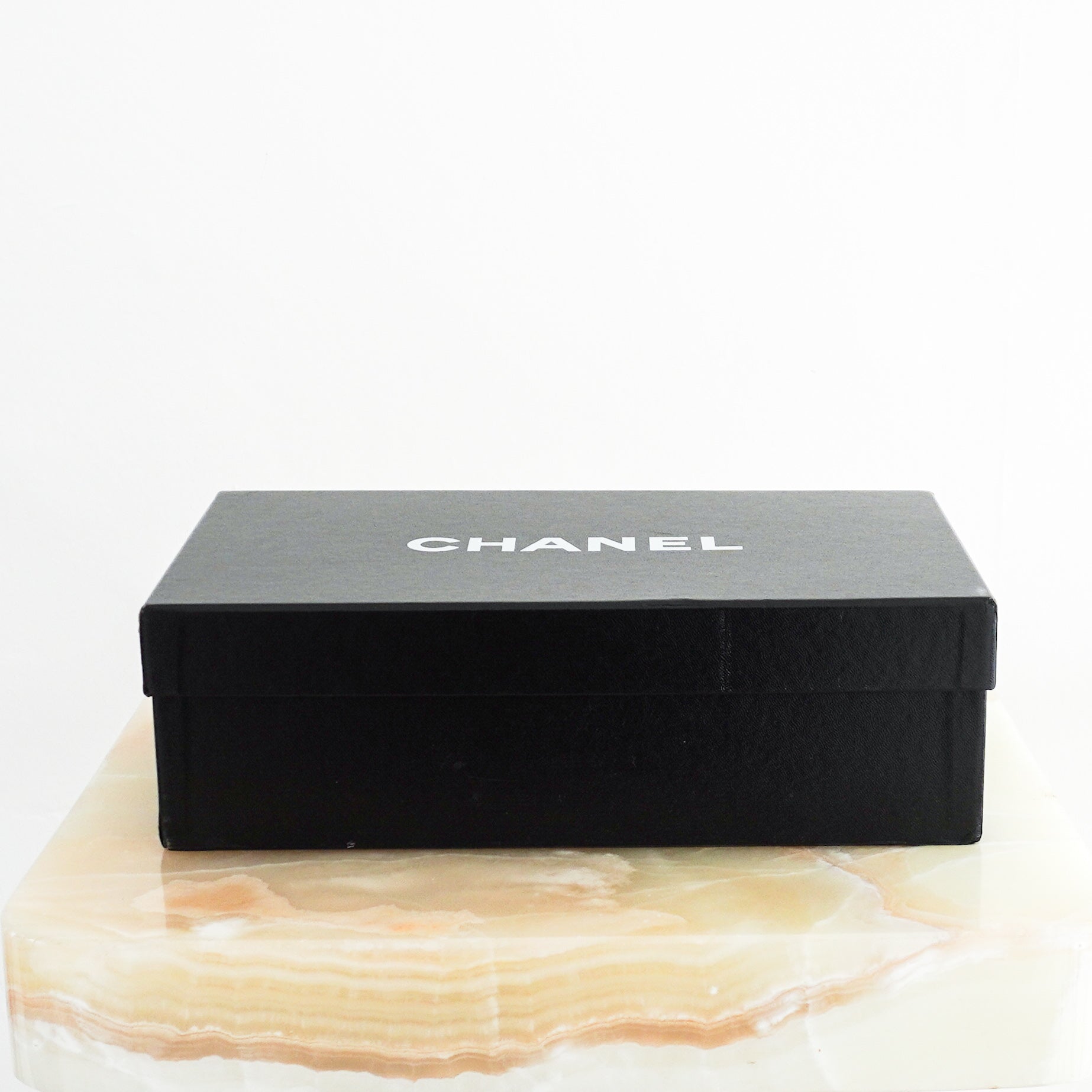 Chanel Black Leather CC Ballet Flats RRP £800 | Authentic Preloved