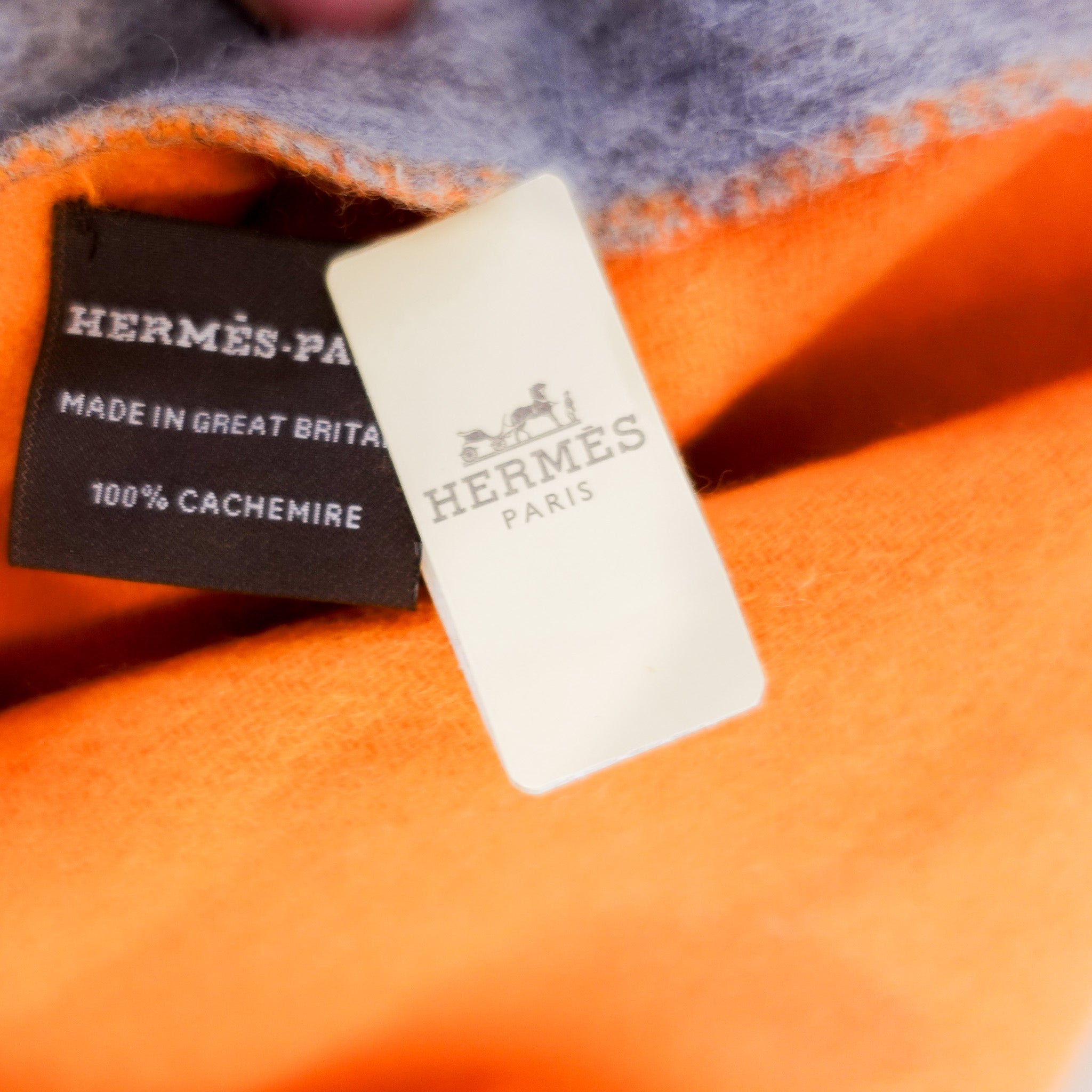 Hermes Double Face Cashmere Scarf RRP £1150 | Authentic Preloved - Reloved Again