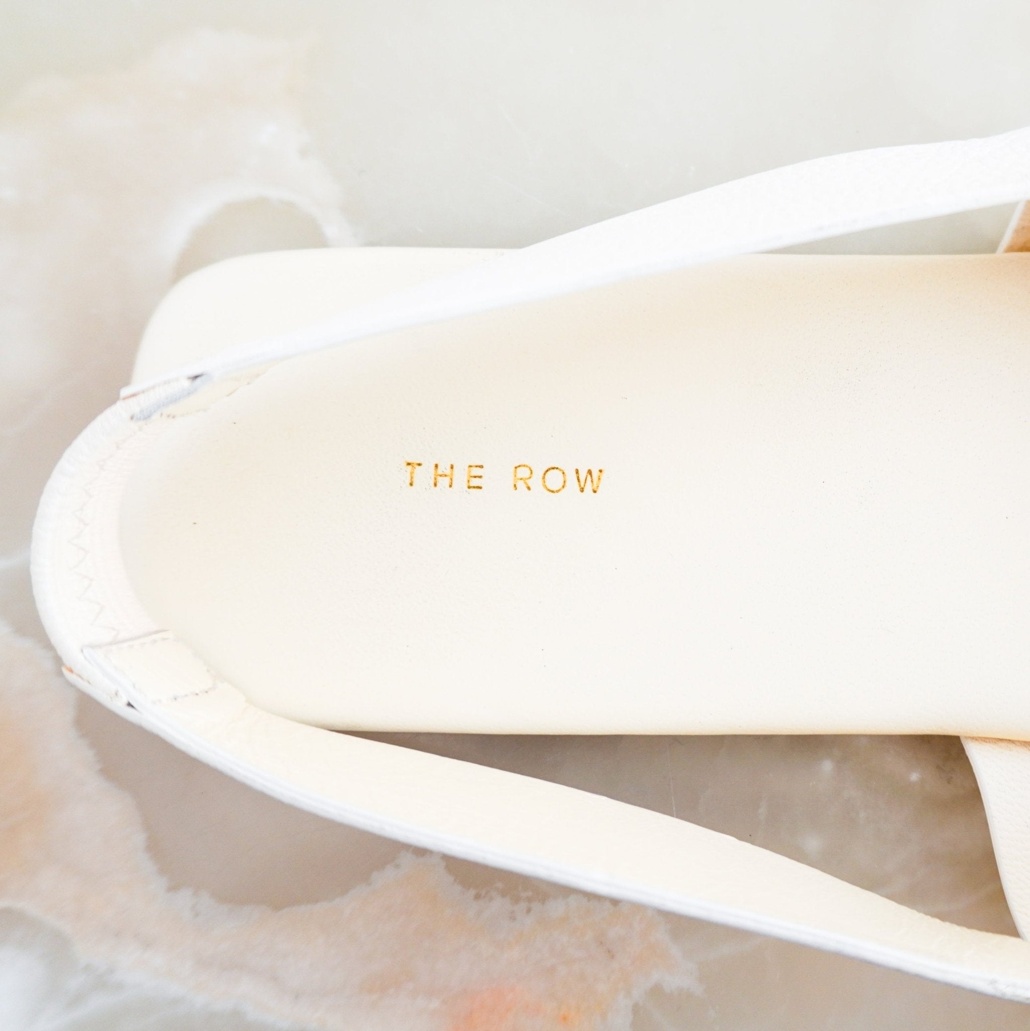 The Row White Meera Flats RRP £1000 | Authentic Preloved