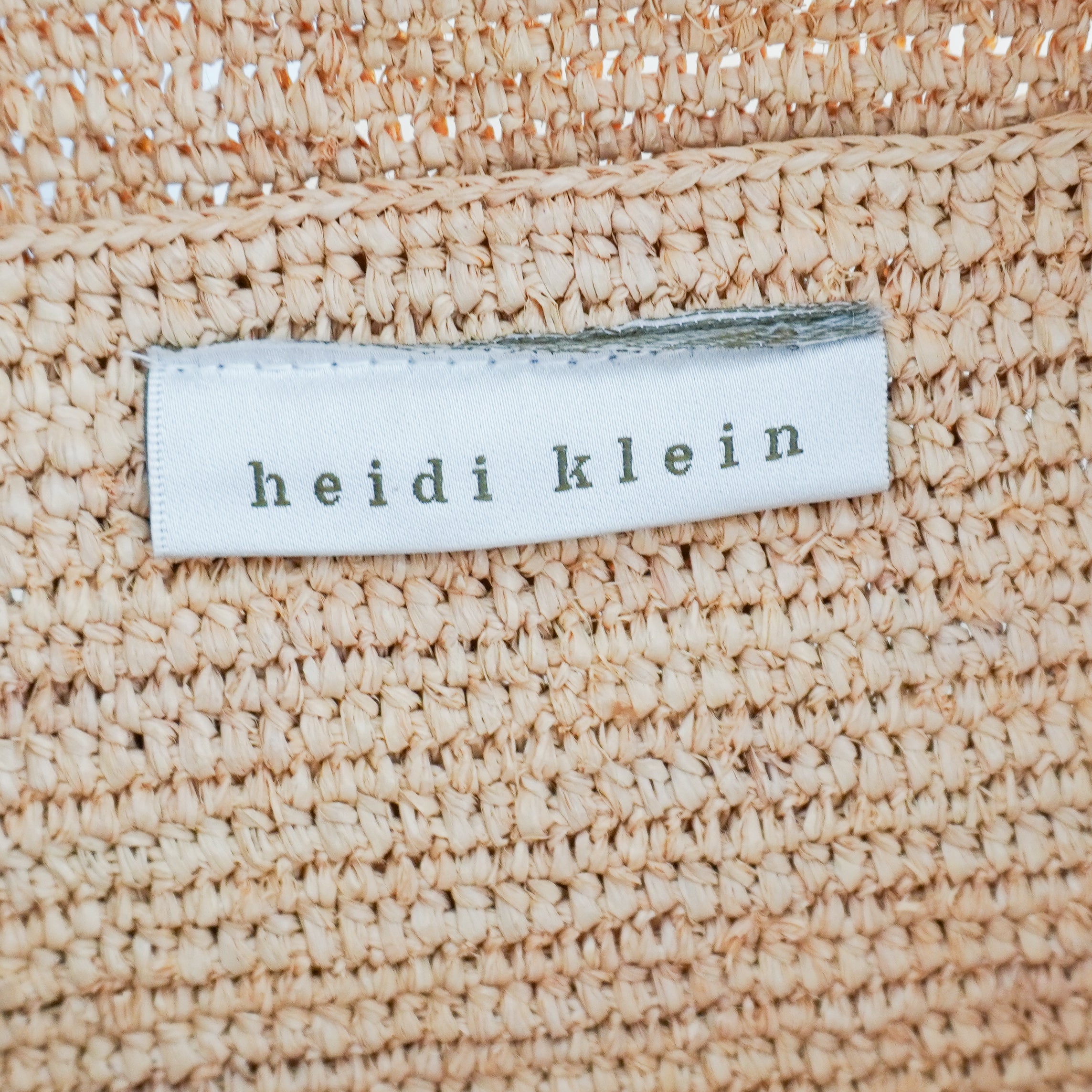 Heidi Klein Grace Bay Raffia Bucket Bag (RRP £138) | Authentic Preloved