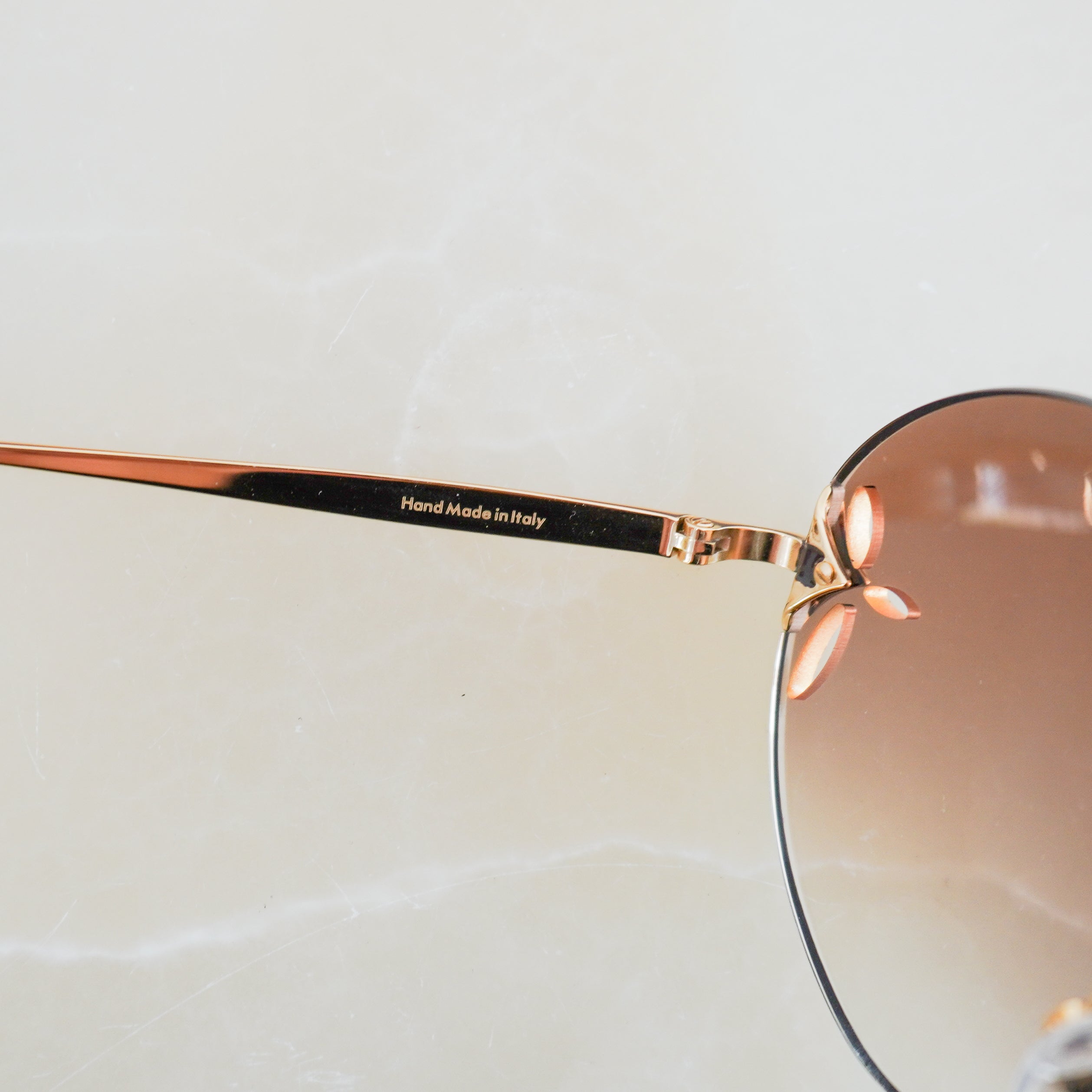 Louis Vuitton Gold Tone Aviator Sunglasses RRP £320 | Authentic Preloved FINAL SALE