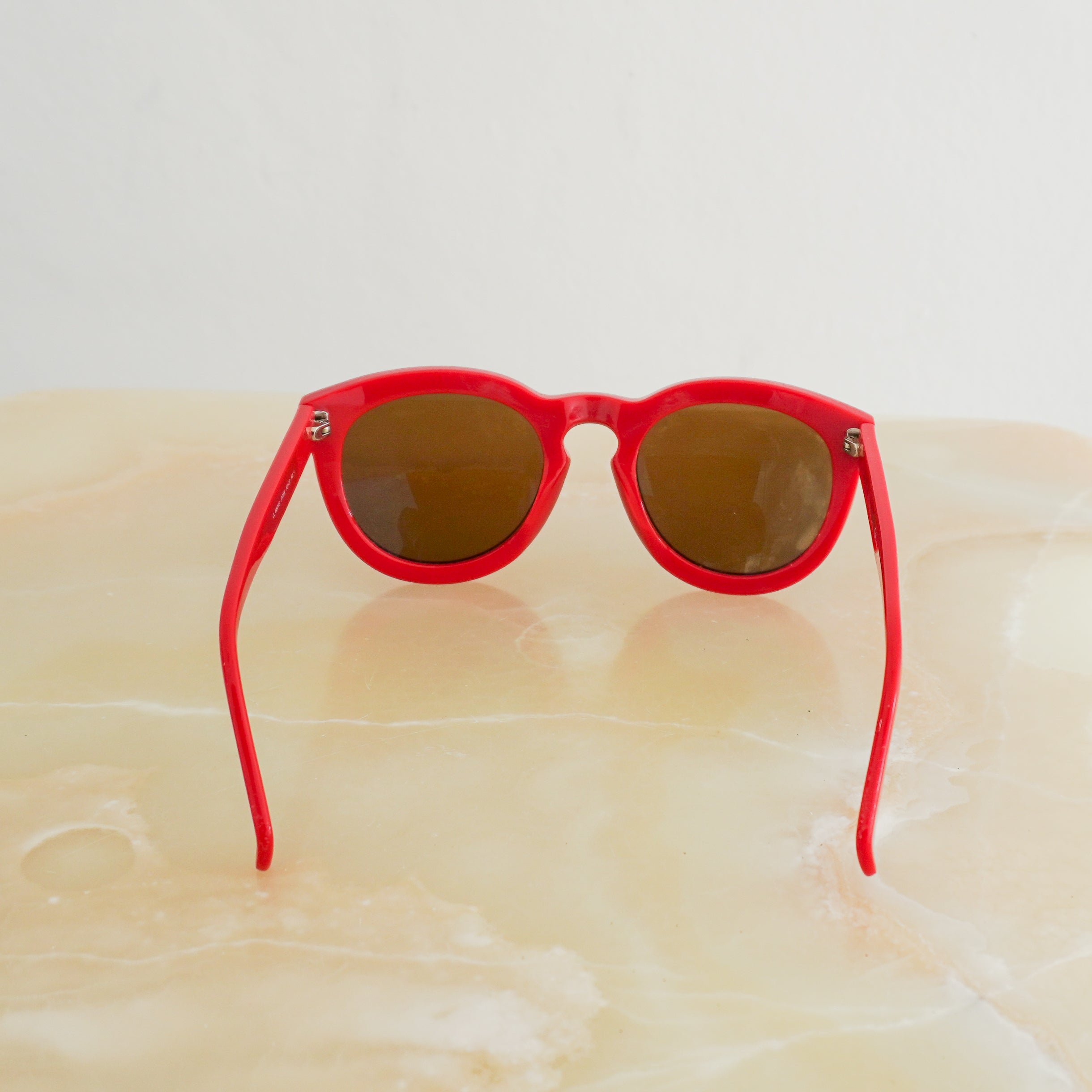 Celine Red Oversized Round Sunglasses CL41801/S J70HK (RRP £340) | Authentic Preloved FINAL SALE