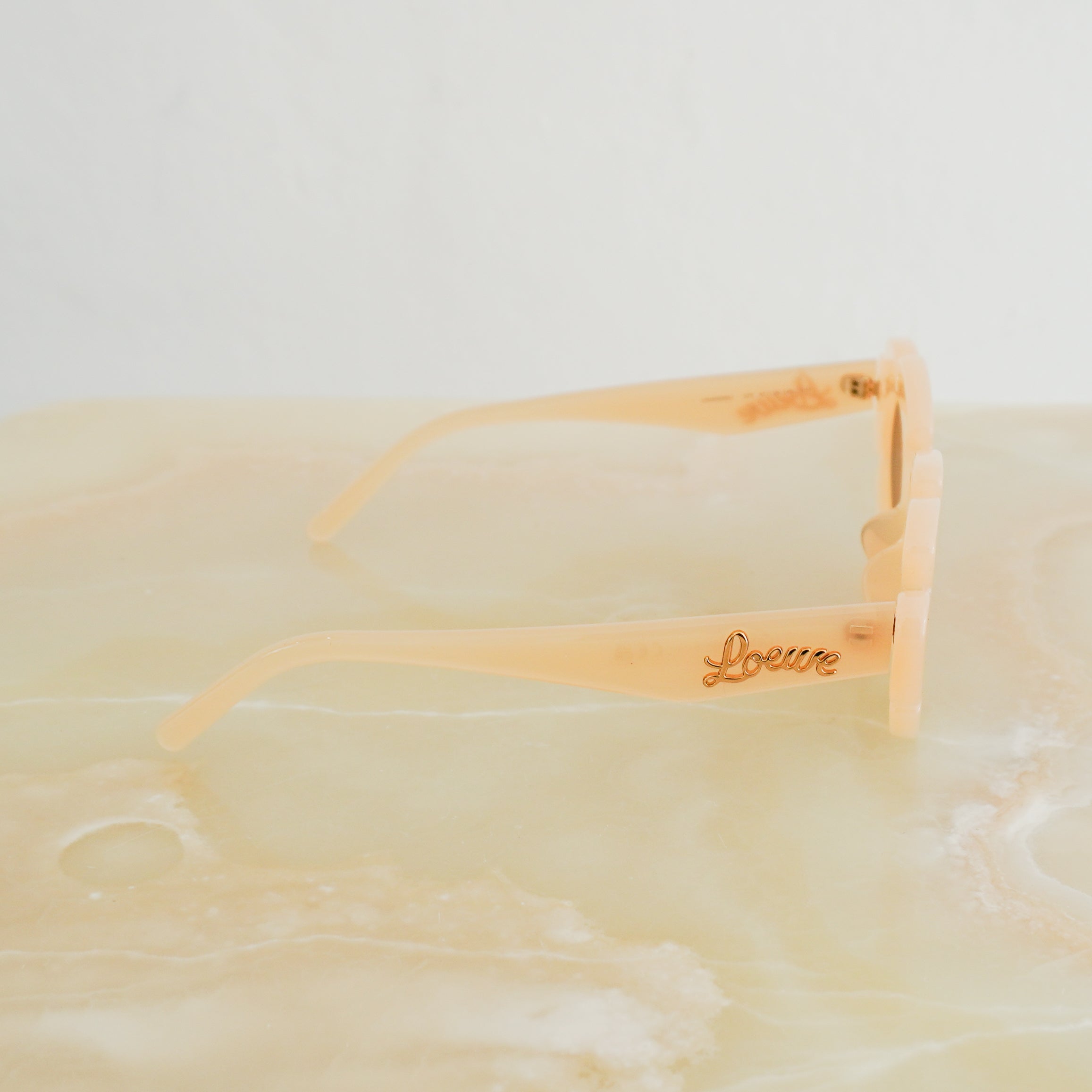 Loewe x Paula's Ibiza Flower Sunglasses Beige Brown RRP £330 | Authentic Preloved FINAL SALE