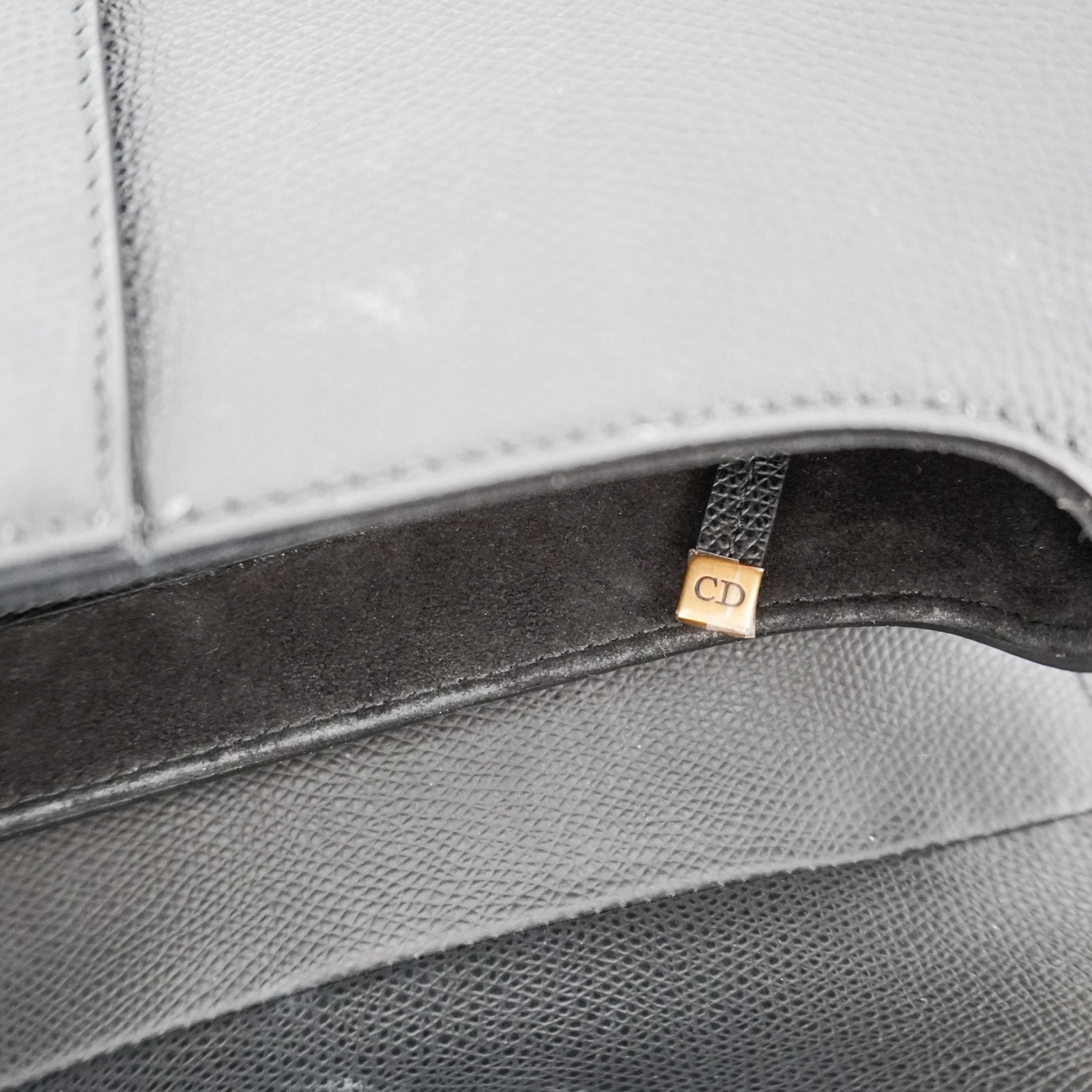 Dior Black Calfskin Medium Saddle Shoulder Bag RRP £3300 | Authentic Preloved - Reloved Again