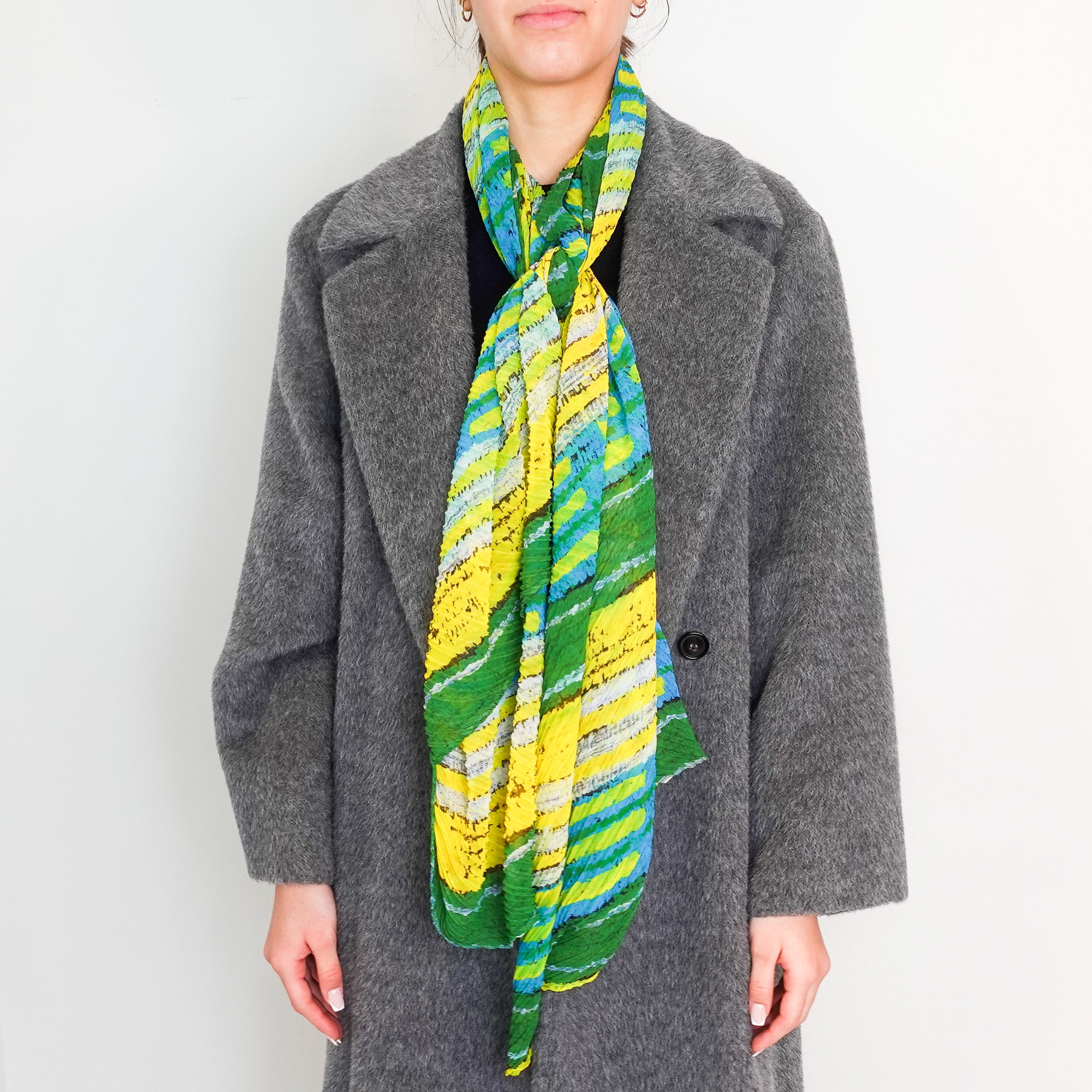 Issey Miyake Multi scarf RRP £100 - no returns | Authentic Preloved - Reloved Again