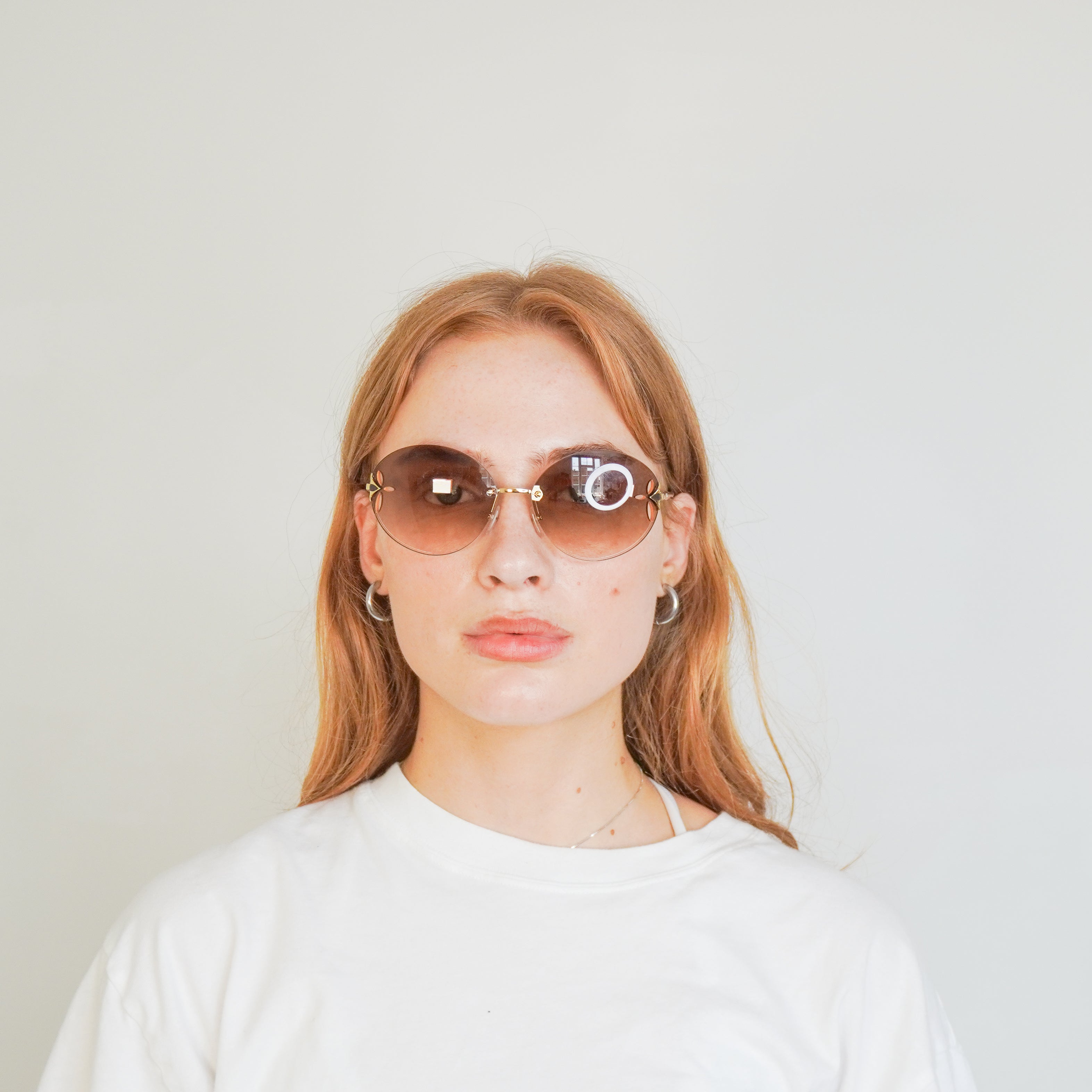 Louis Vuitton Gold Tone Aviator Sunglasses RRP £320 | Authentic Preloved FINAL SALE