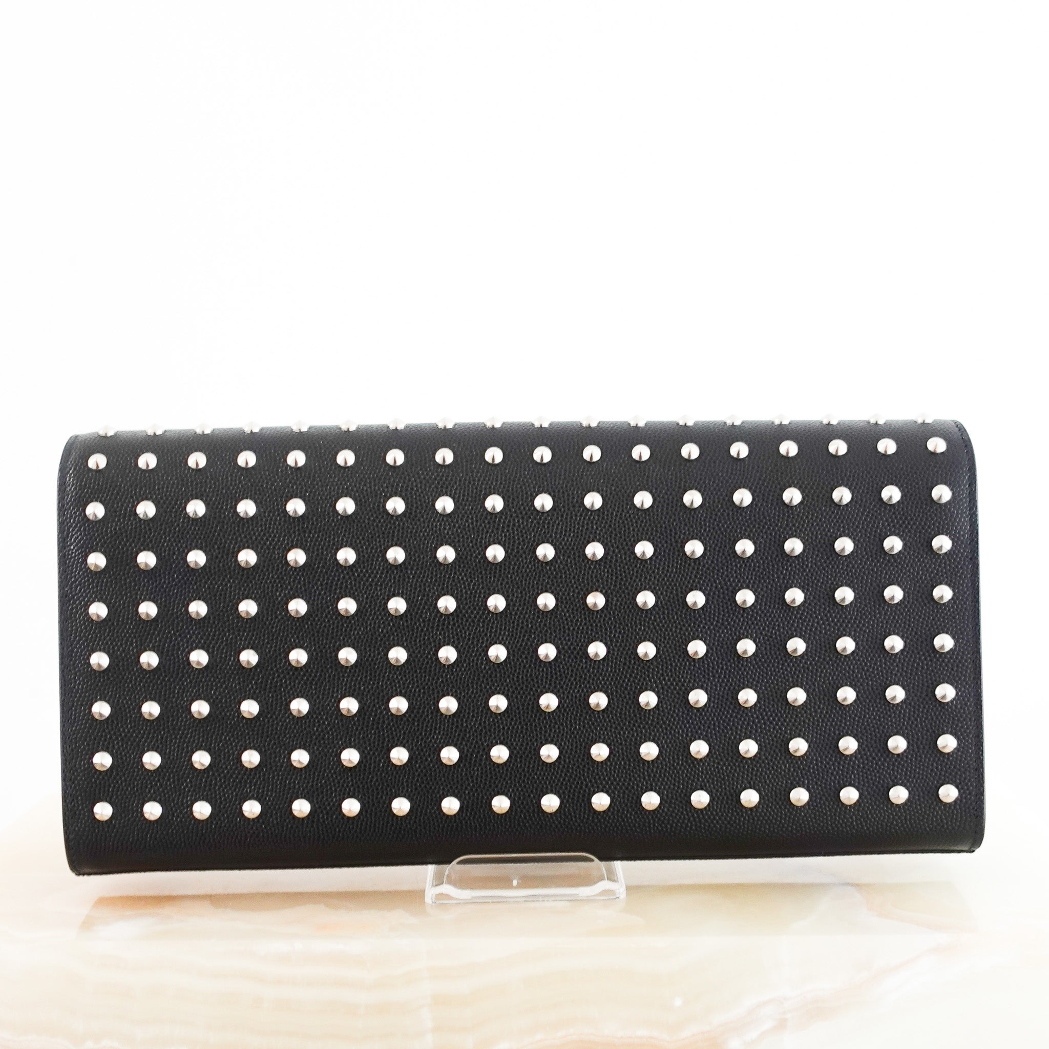 Saint Laurent Kate Studded Clutch RRP £875 | Authentic Preloved