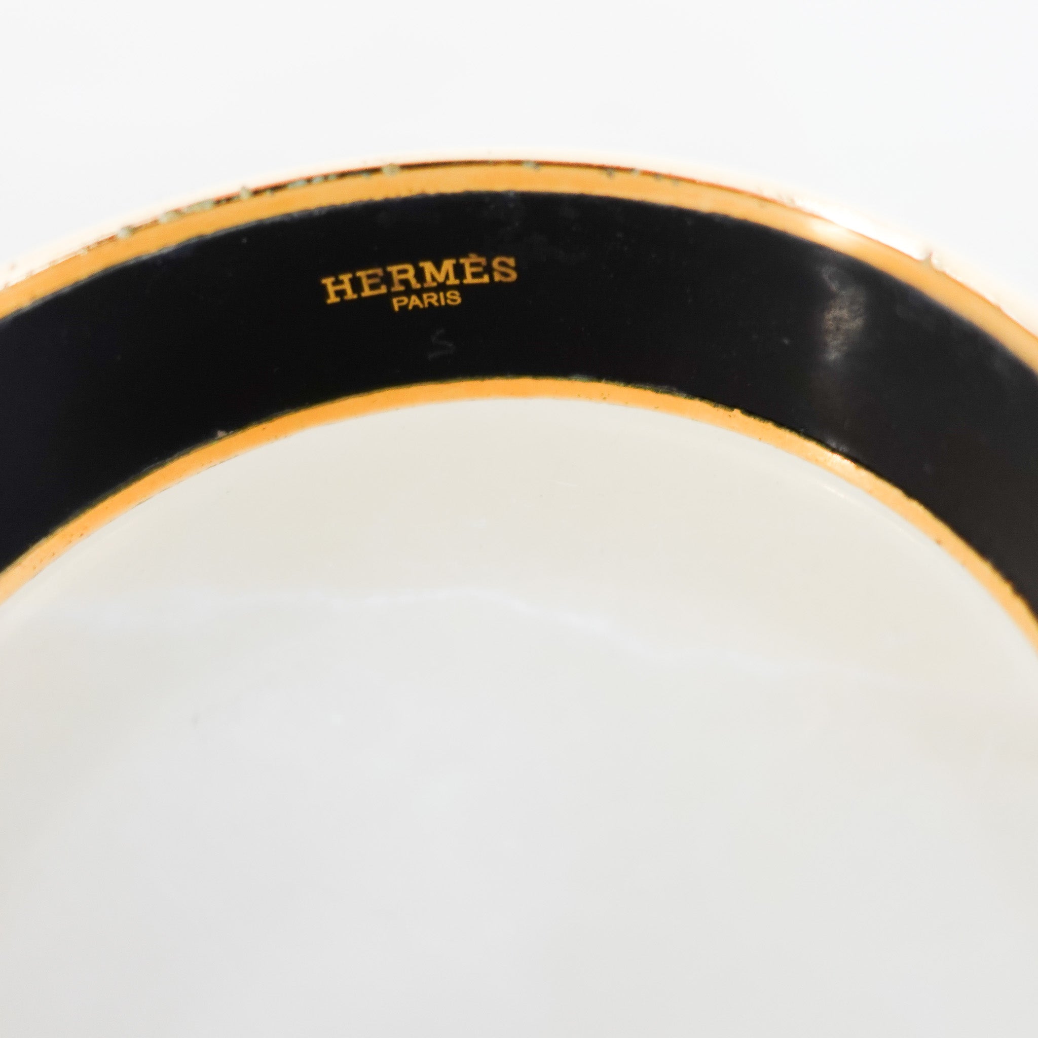 Hermes Vintage Enamel Bangle RRP £305 | Authentic Preloved