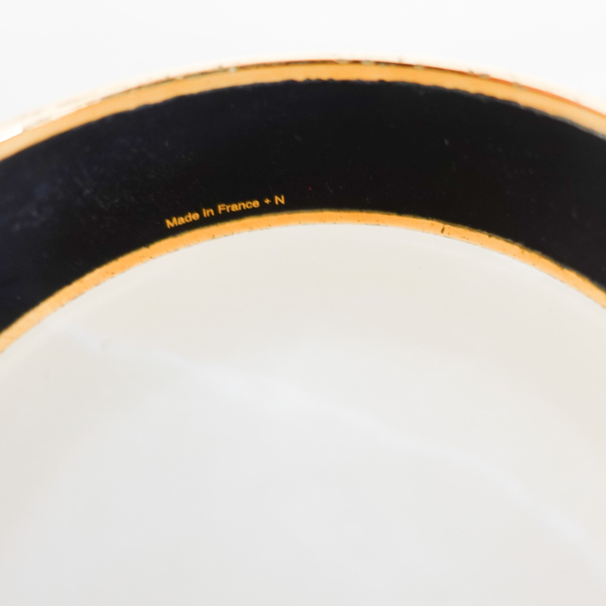 Hermes Vintage Enamel Bangle RRP £305 | Authentic Preloved