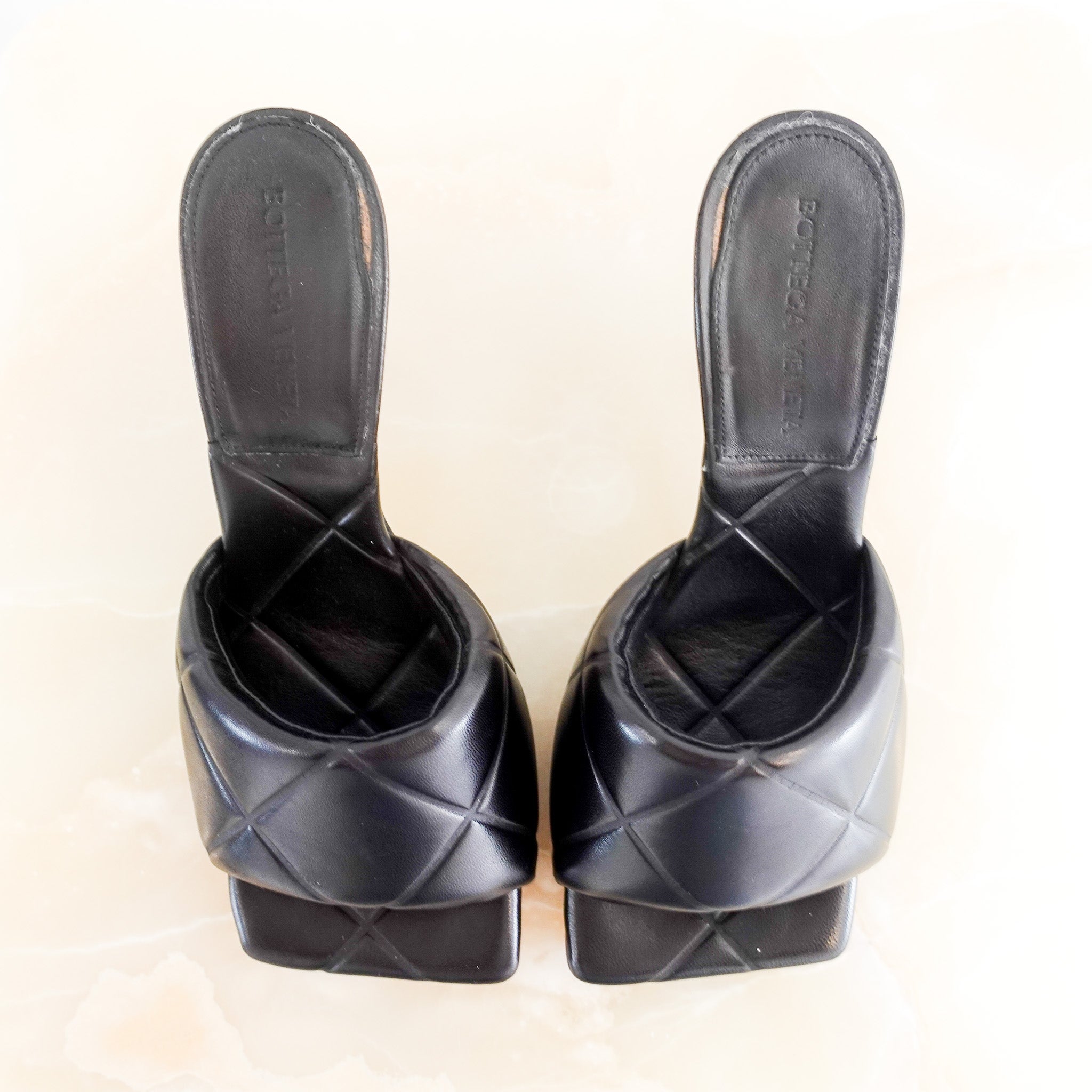 Bottega Veneta Padded mules RRP £1150 | Authentic and Preloved - Reloved Again