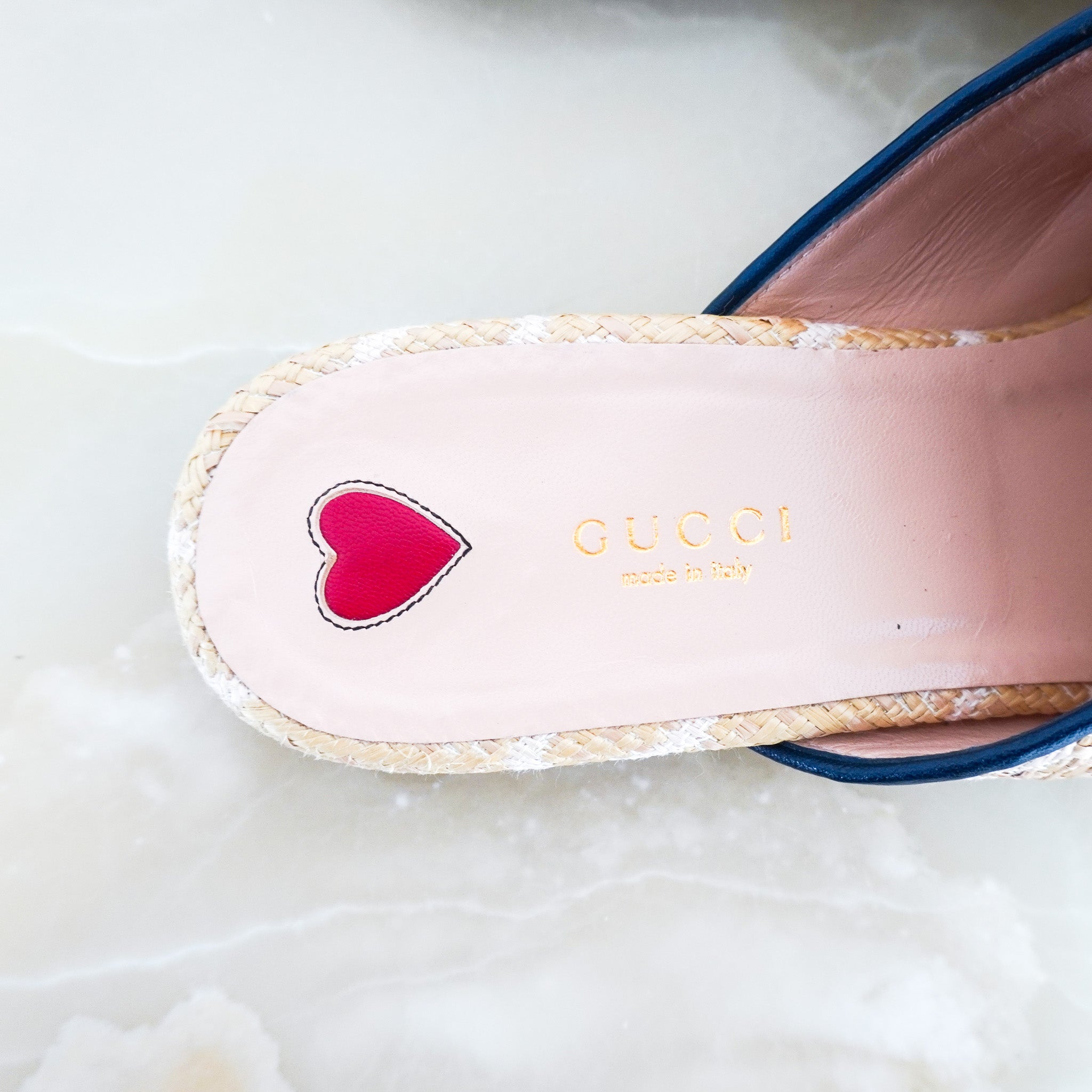 Gucci Princetown Flats Raffia Edition RRP £795 | Authentic Preloved