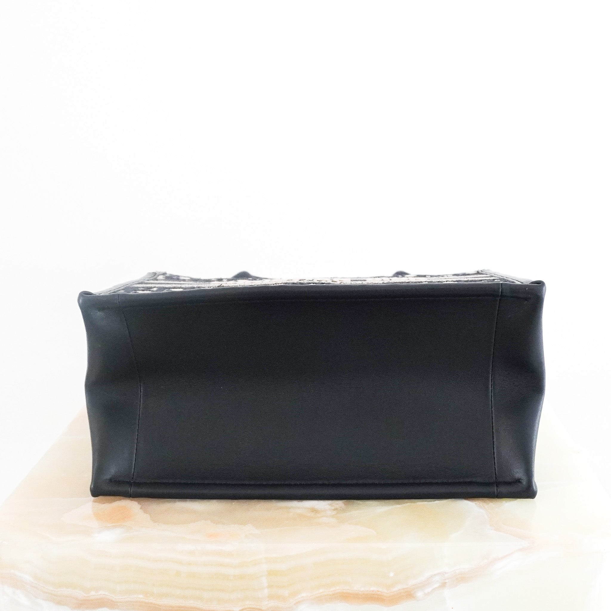 Dior Oblique Small Book Tote in Navy RRP £2400 | Authentic Preloved