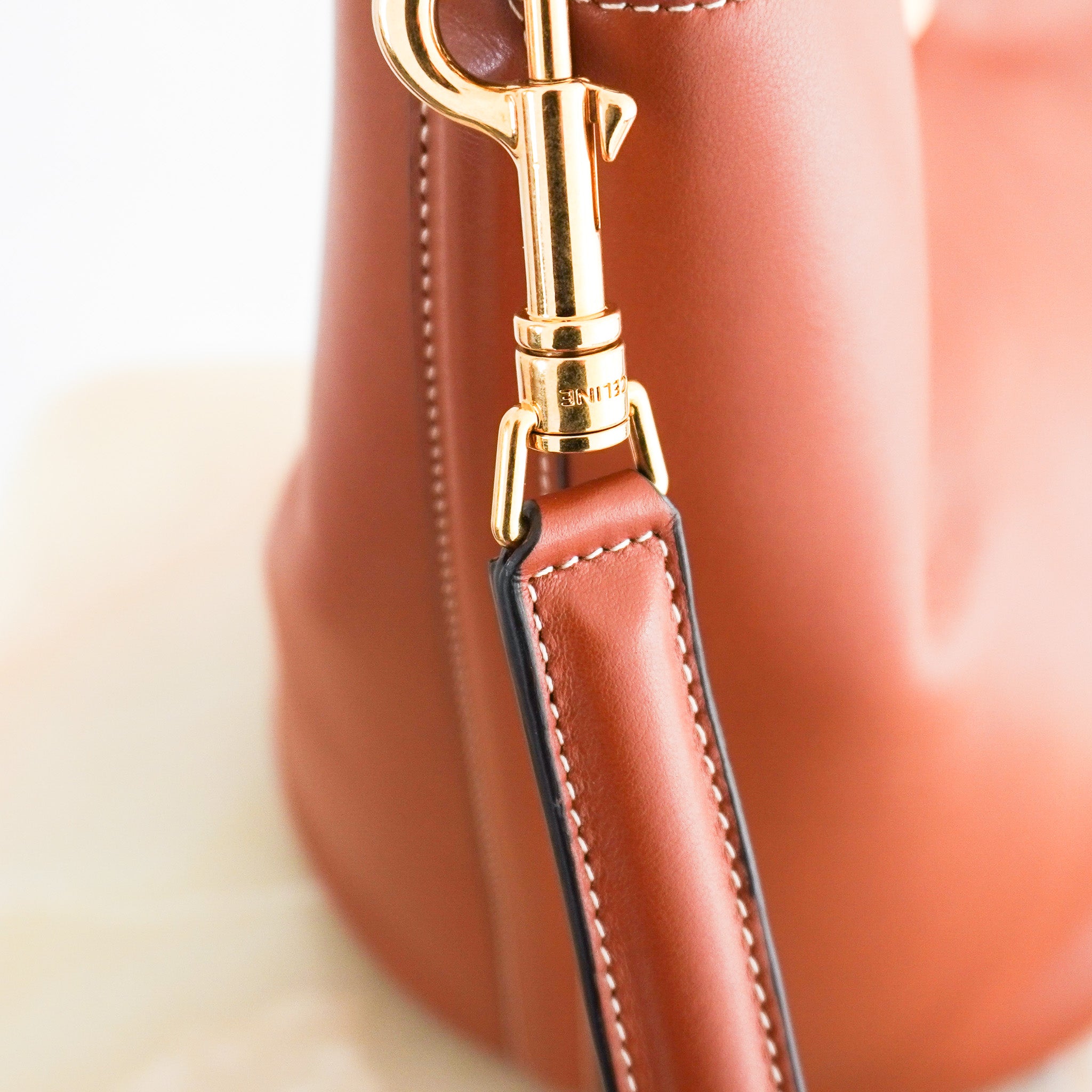 CURRENT SEASON Celine Camillee 16 Soft Bag in Tan RRP £2200 | Authentic Preloved - Reloved Again