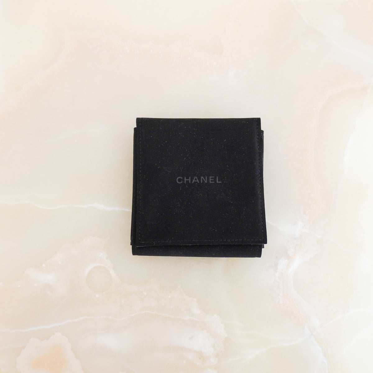 Chanel Coco Mark Heart CC Long Necklace in Champagne | Authentic Preloved RRP £1200