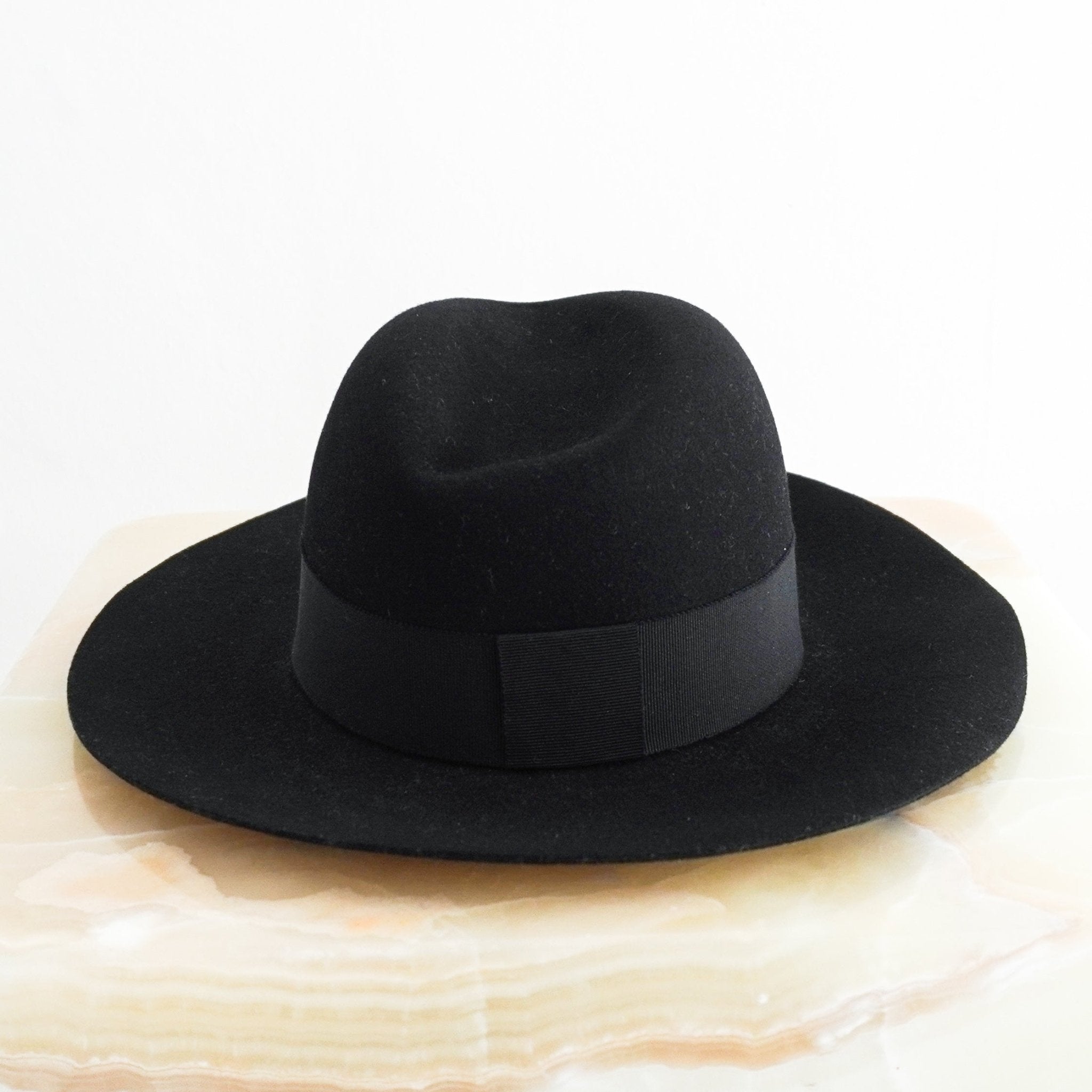 Maison Michel Black Henrietta Hat RRP £585 | Authentic Preloved FINAL SALE - Reloved Again