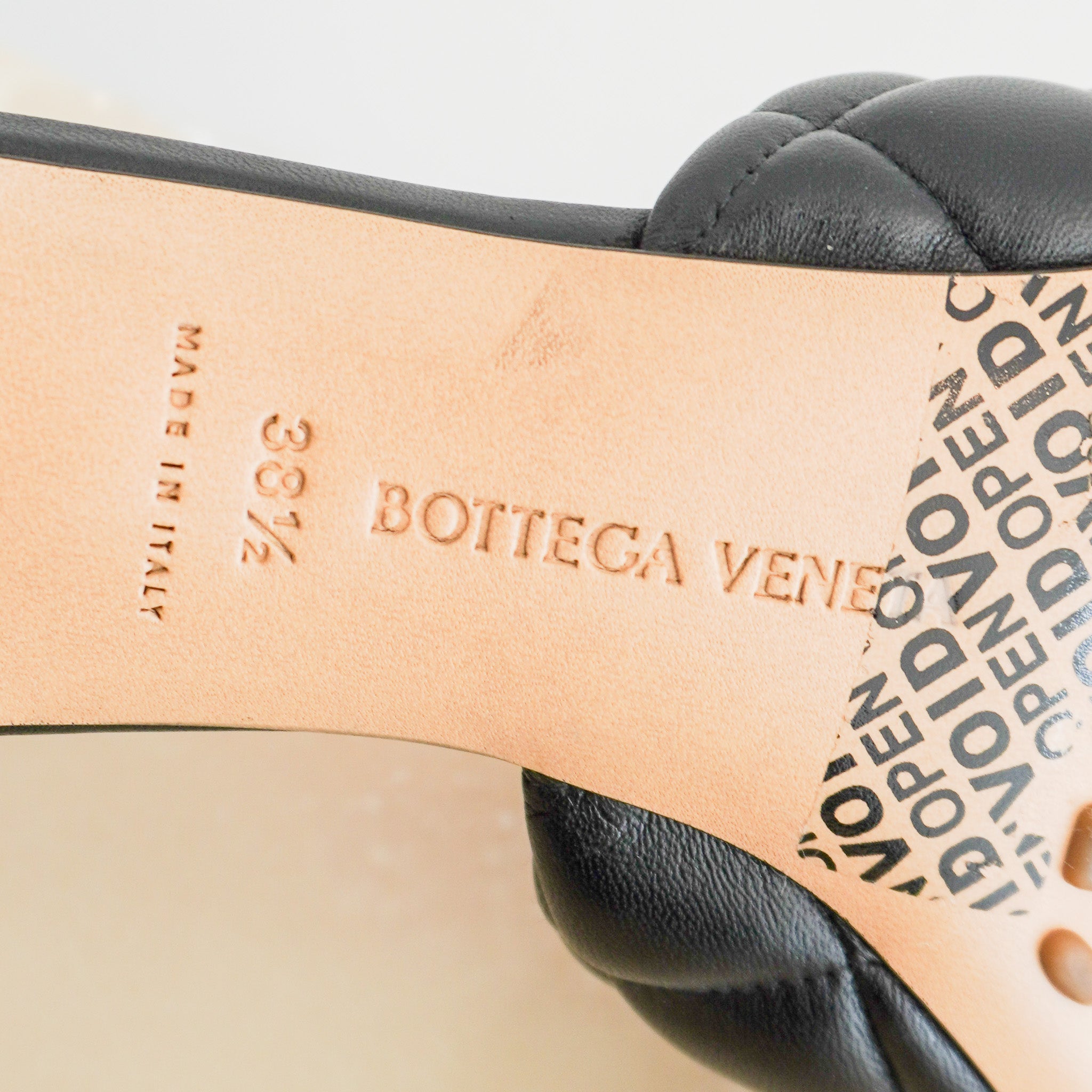 Bottega Veneta Black Mules (RRP £800) | Authentic Preloved