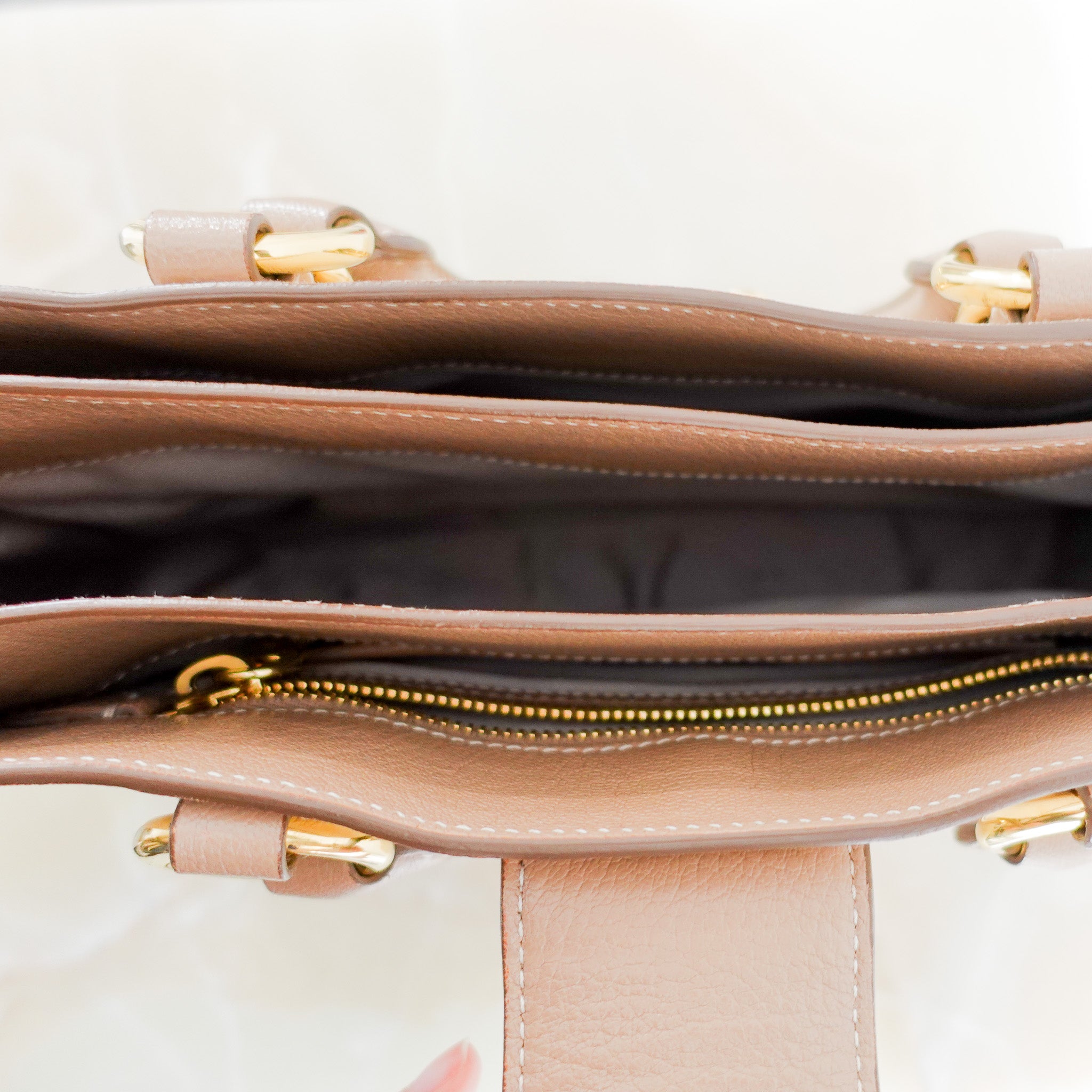 Miu Miu Madras Bag Beige RRP £800 | Authentic Preloved